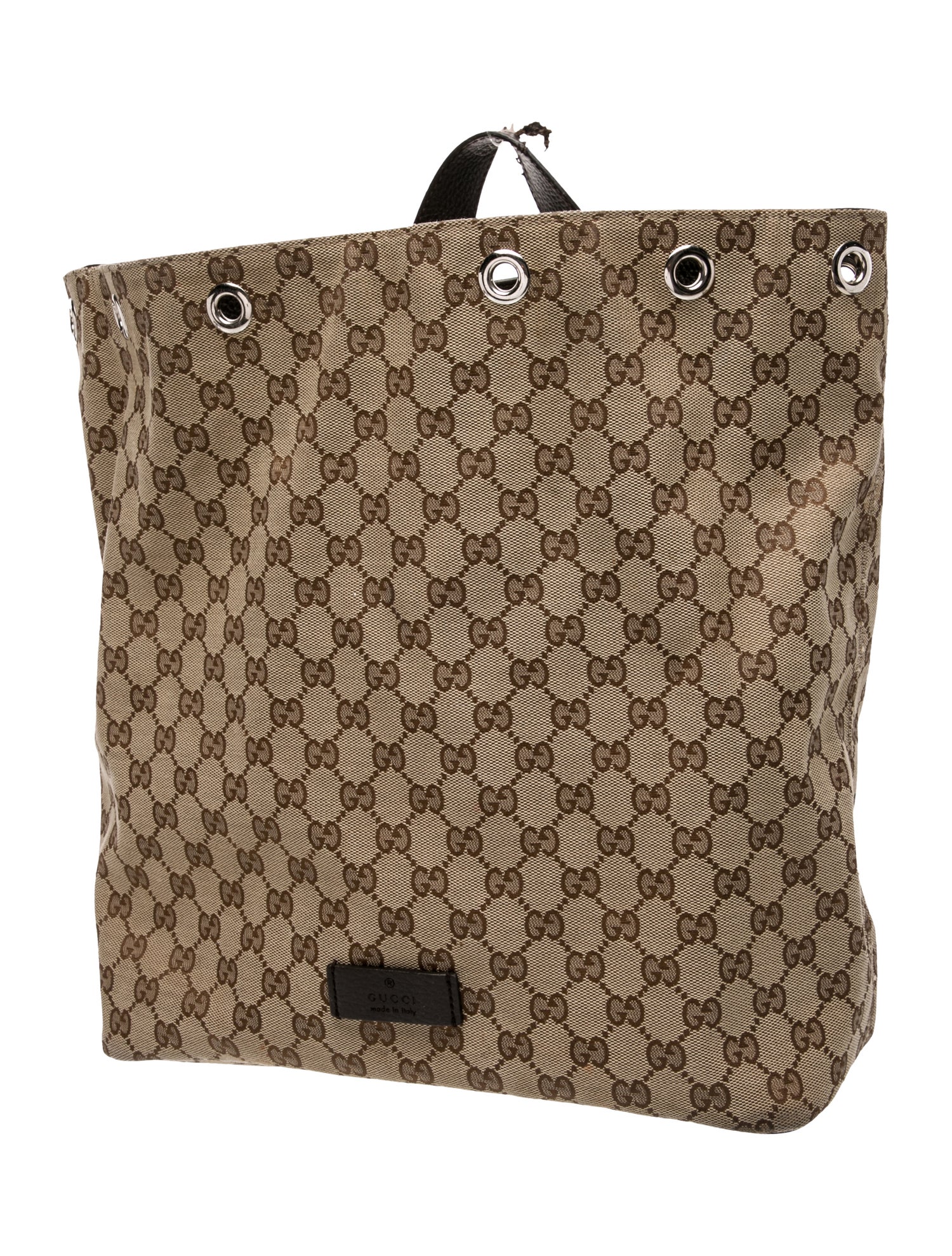 Gucci GG Canvas Bucket Bag