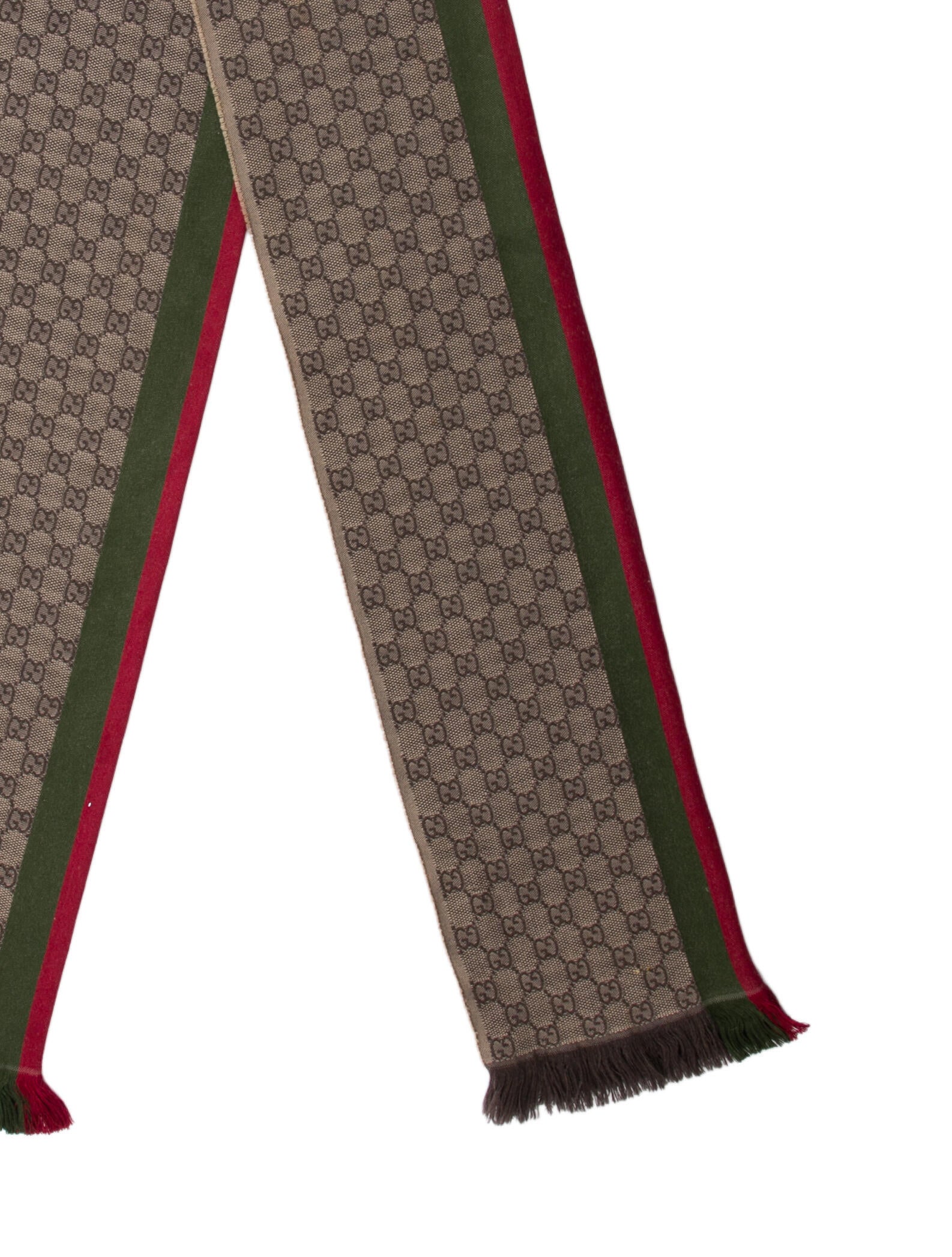 Gucci Wool Printed Scarf