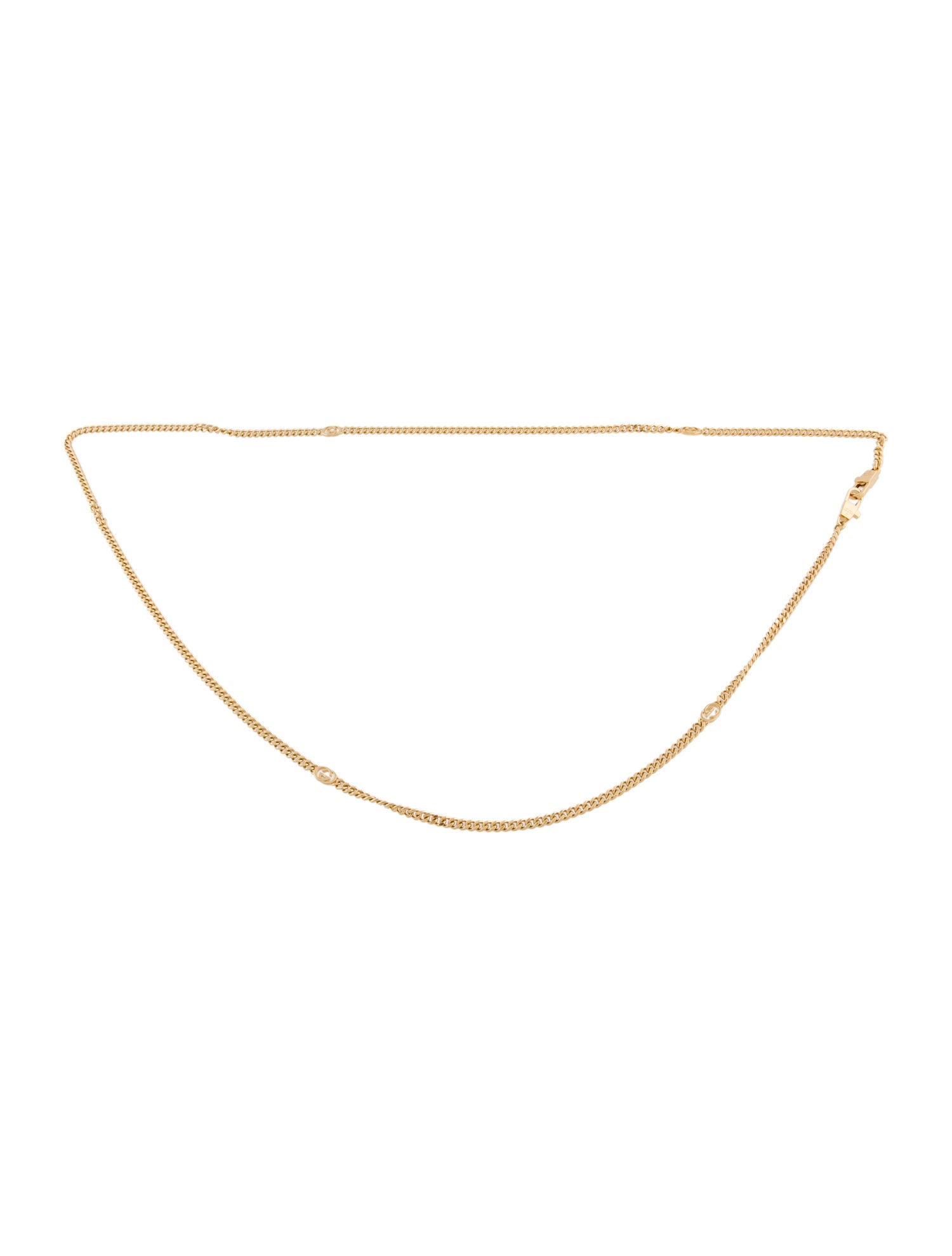 Gucci Skinny Metal Waist Belt