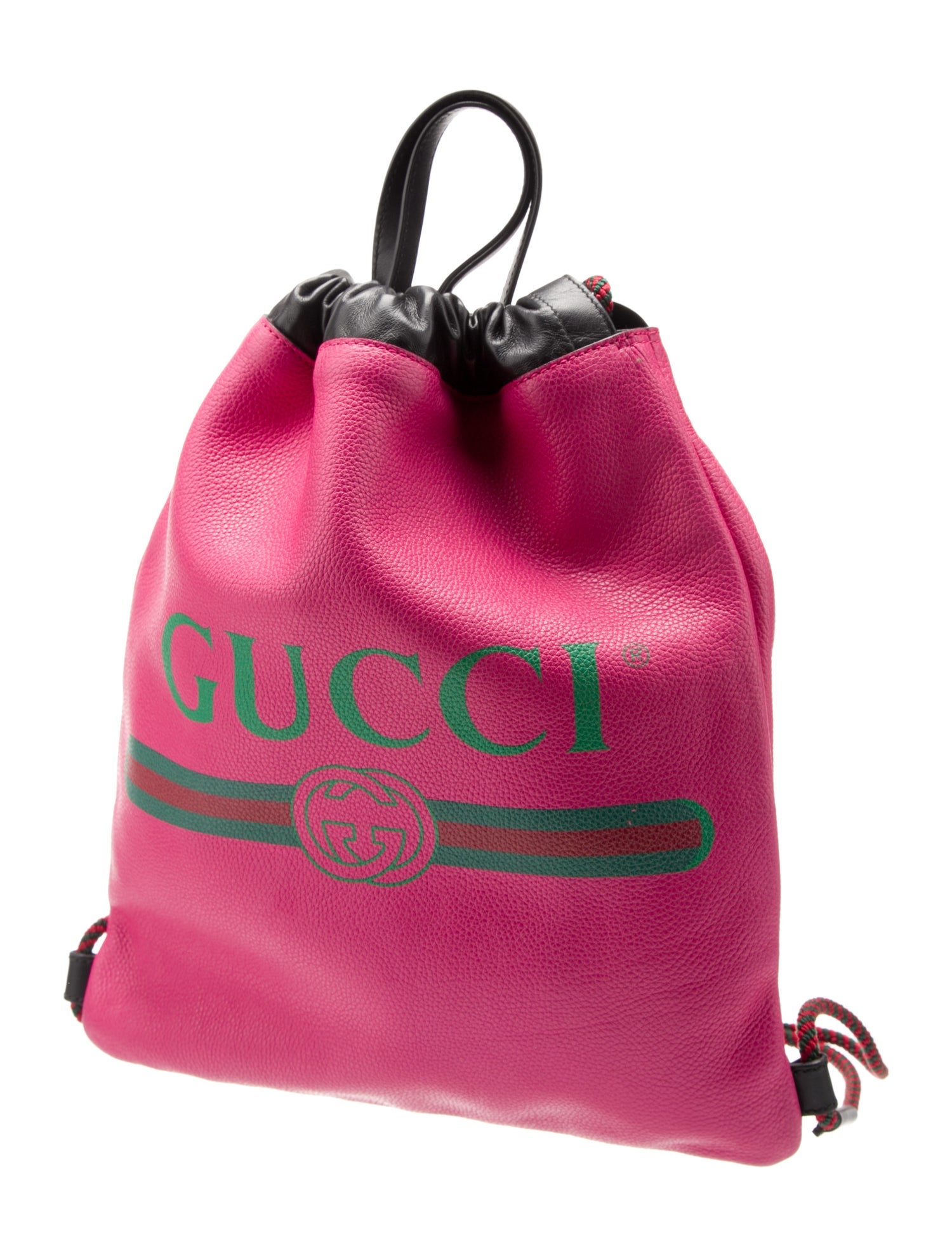 Gucci Web Logo Drawstring
