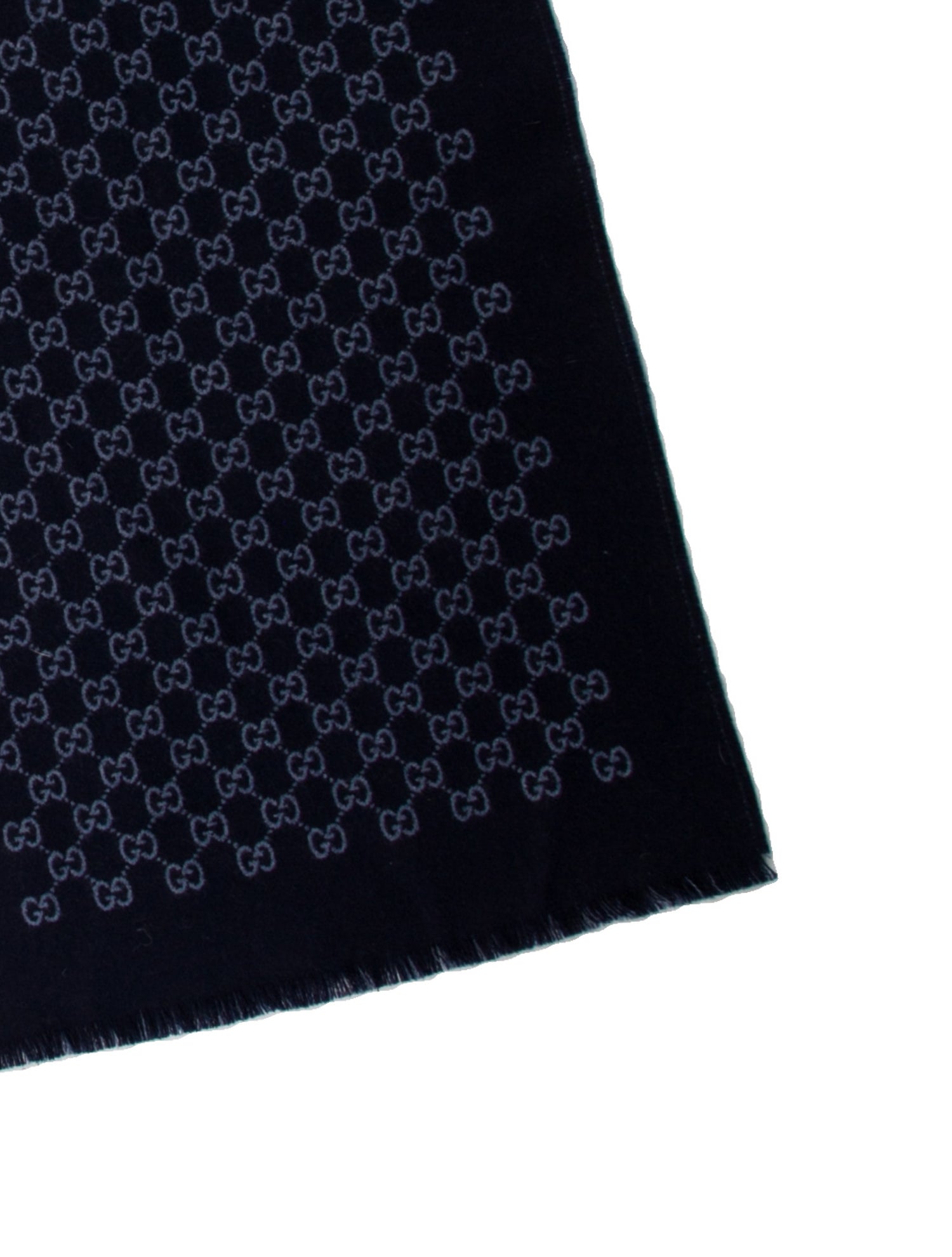 Gucci Wool GG Logo Scarf