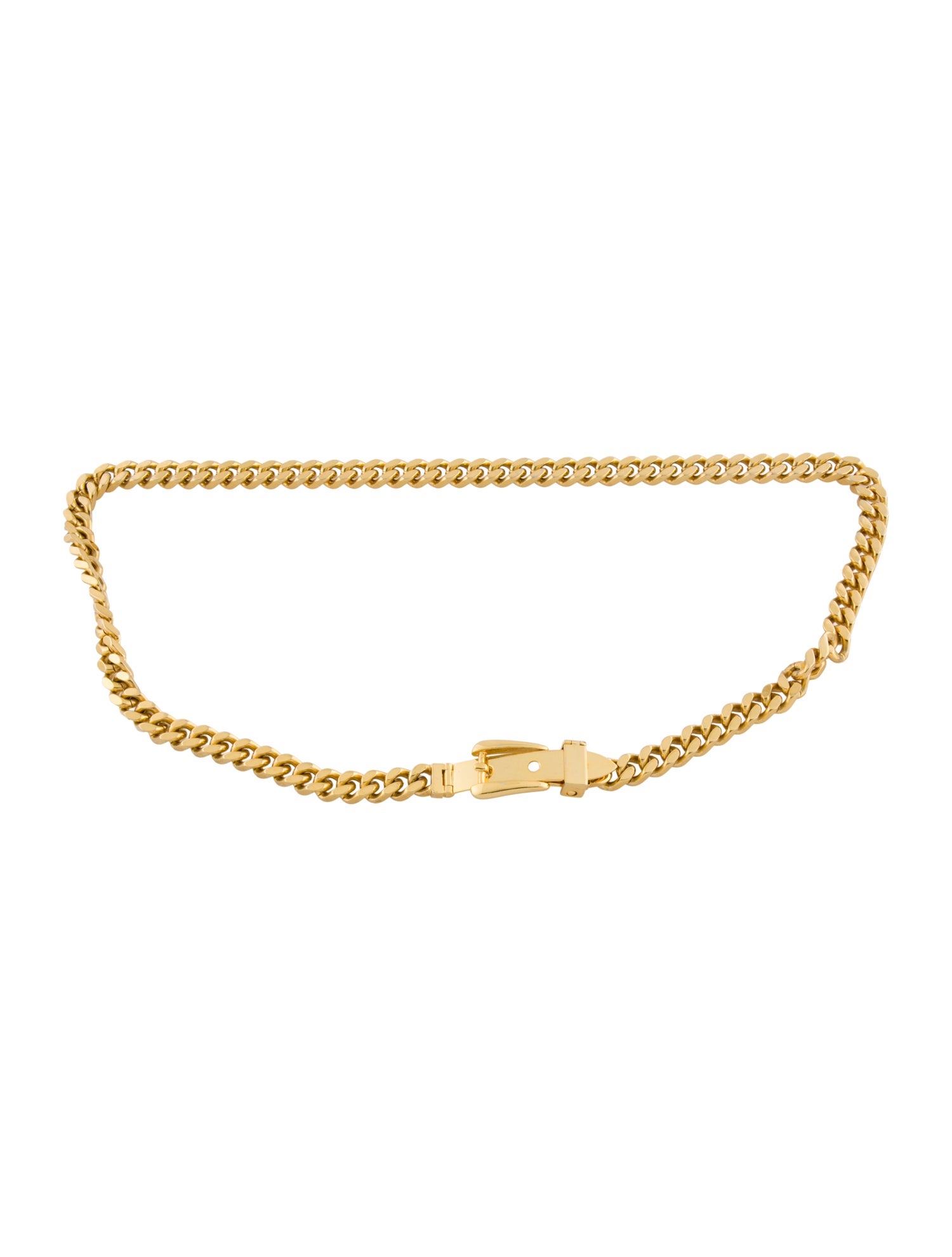 Gucci Skinny Metal Waist Belt