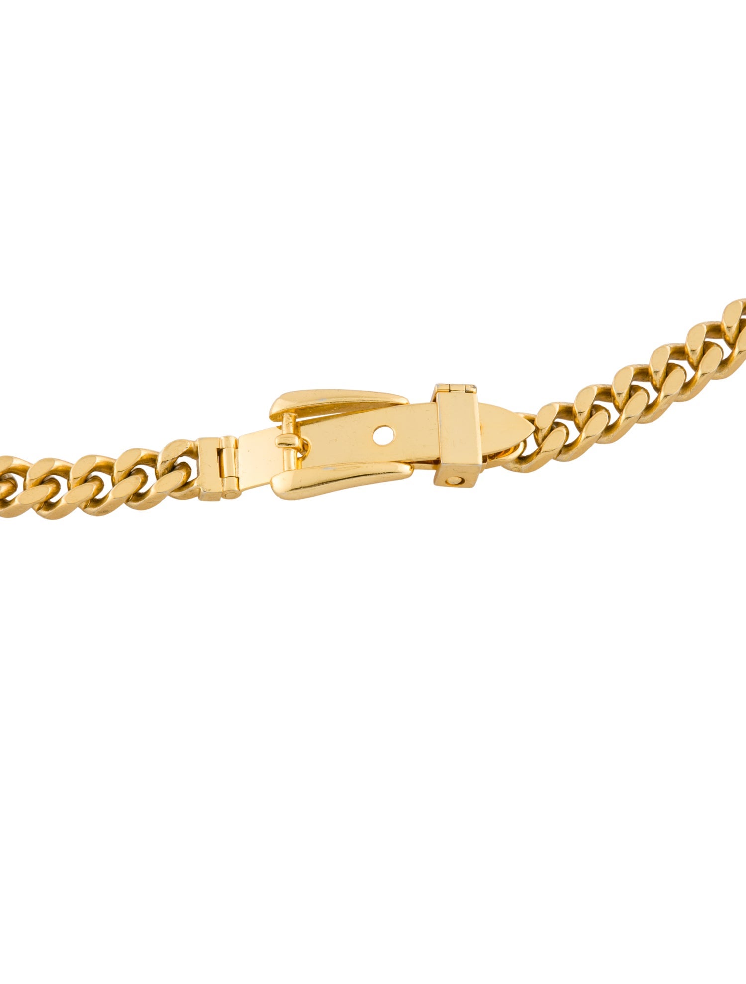 Gucci Skinny Metal Waist Belt