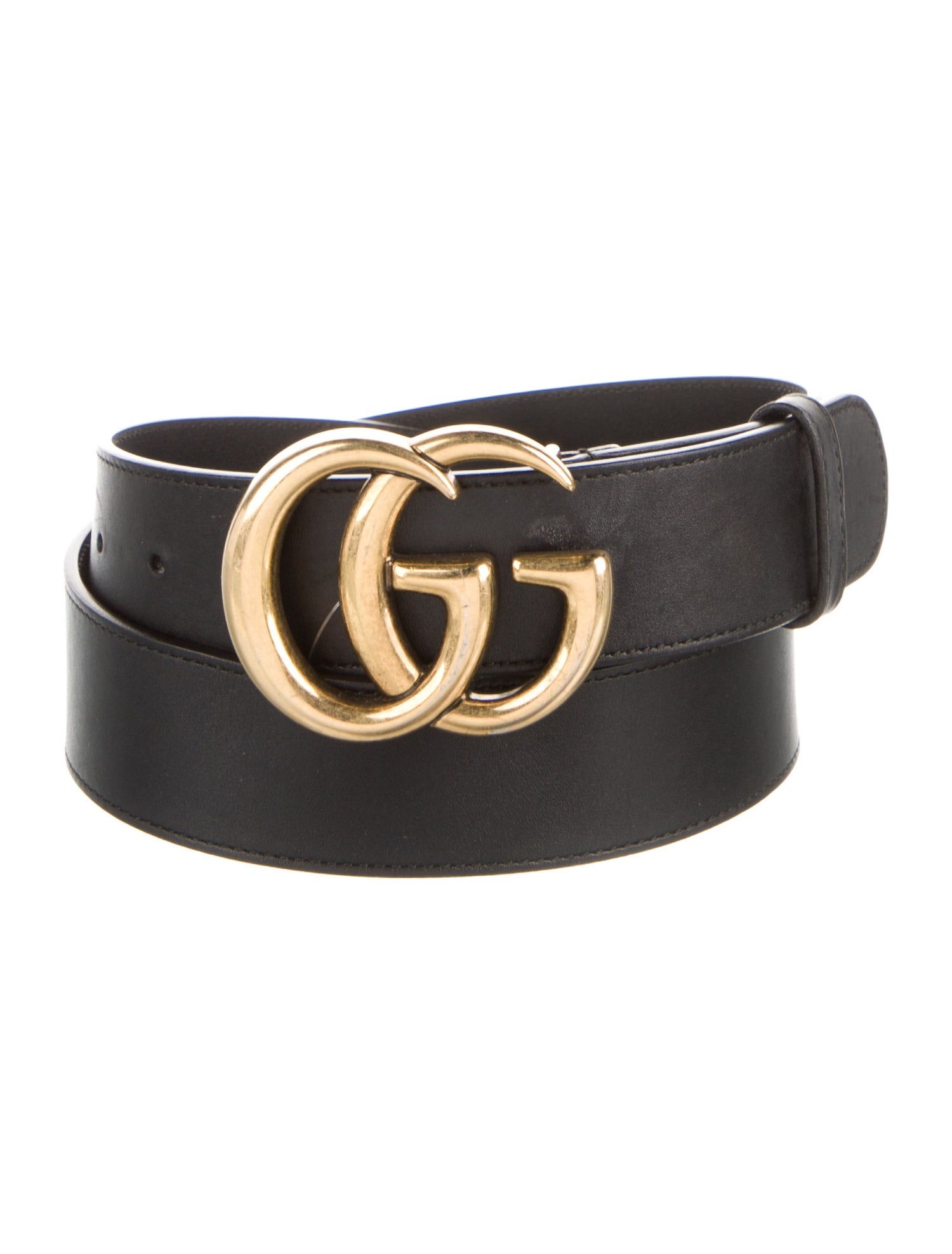 Gucci Double G Logo Leather Belt Kit