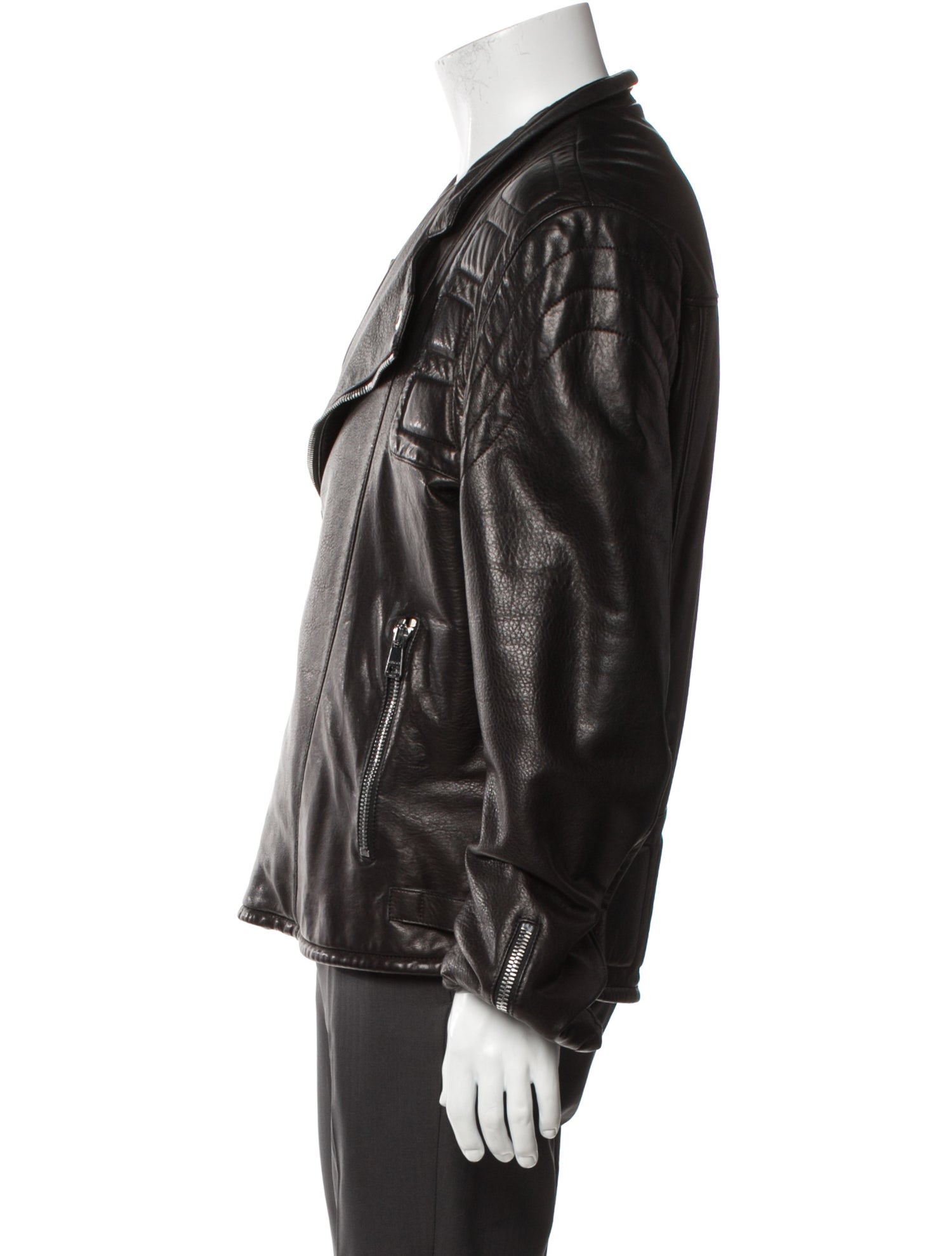 Gucci Leather Moto Jacket