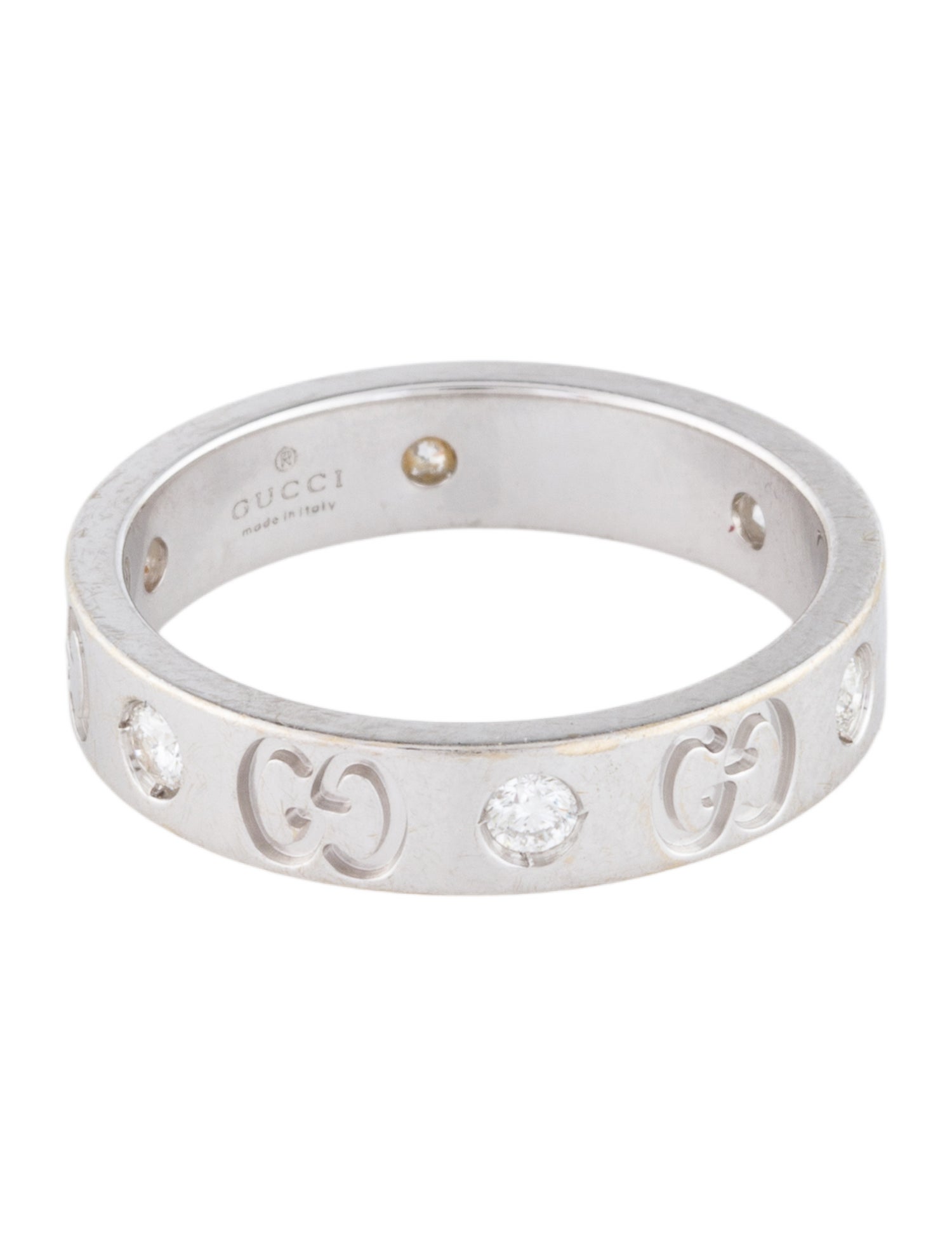 Gucci 18K Diamond Icon Ring