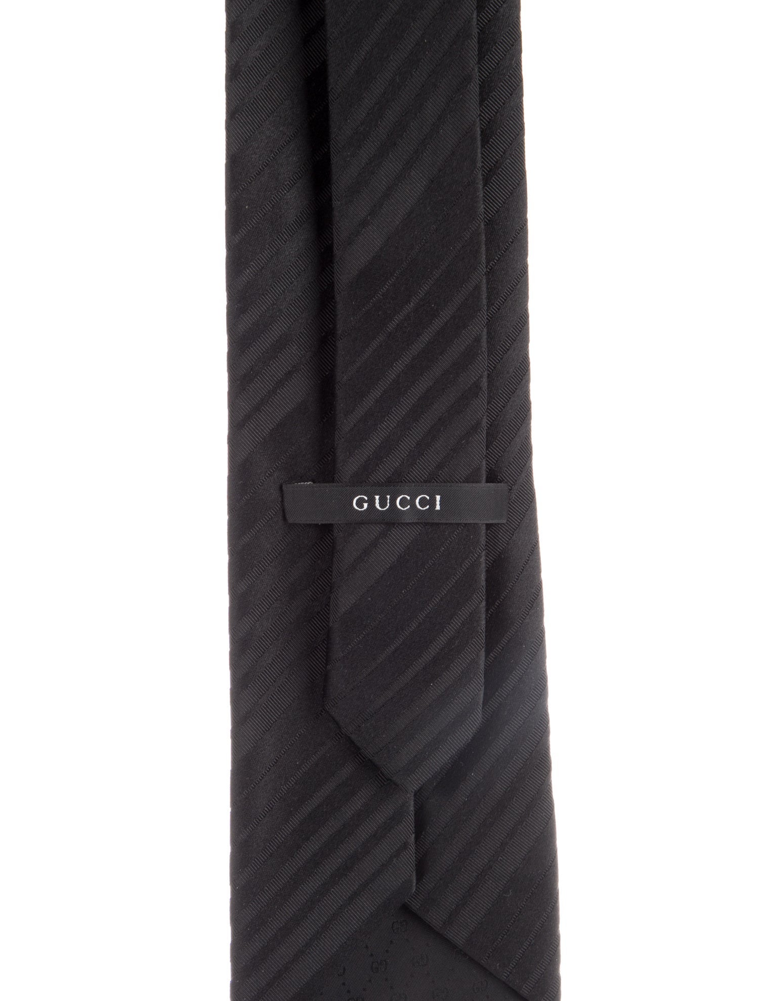 Gucci Pattern Print Silk Tie