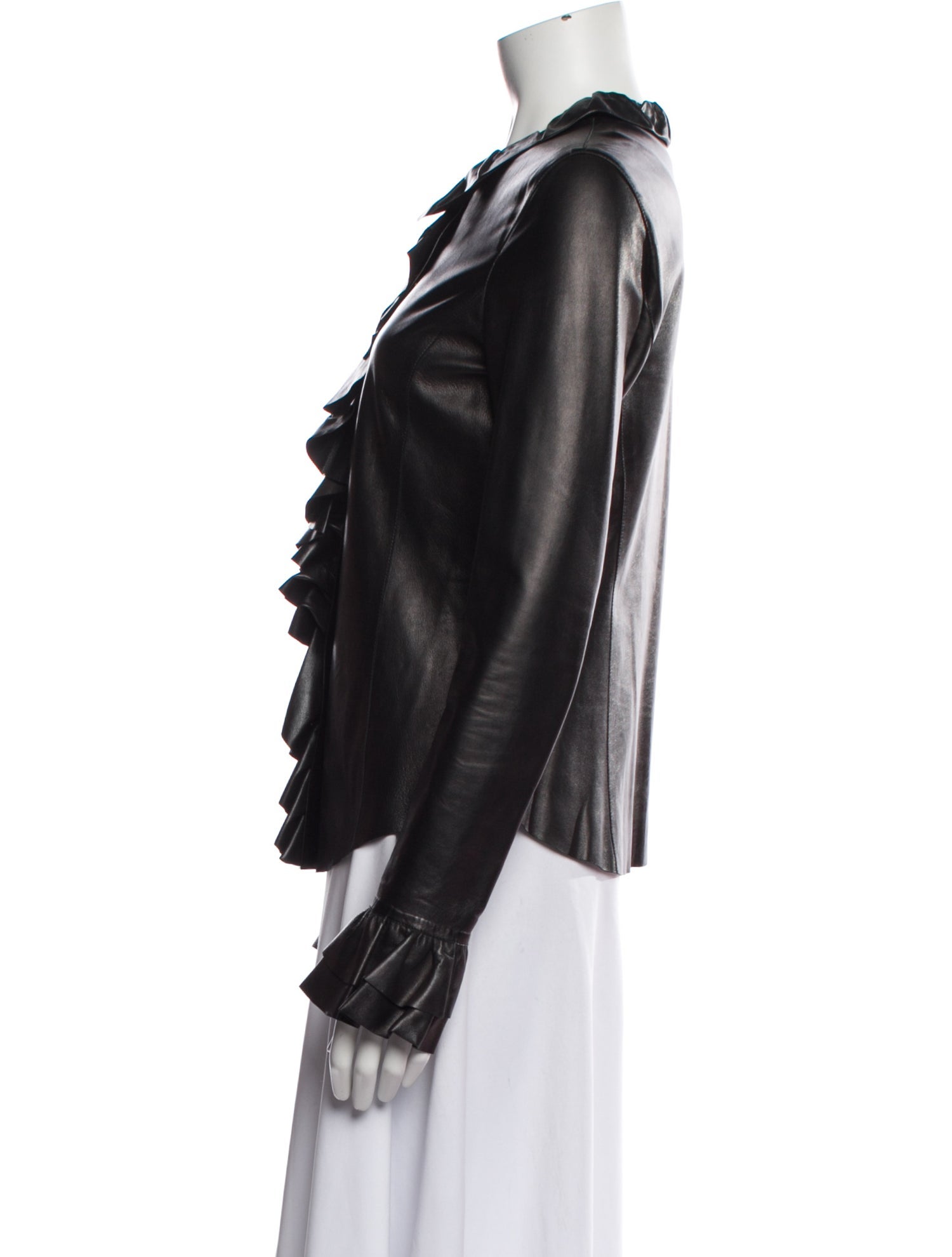 Gucci Leather Biker Jacket