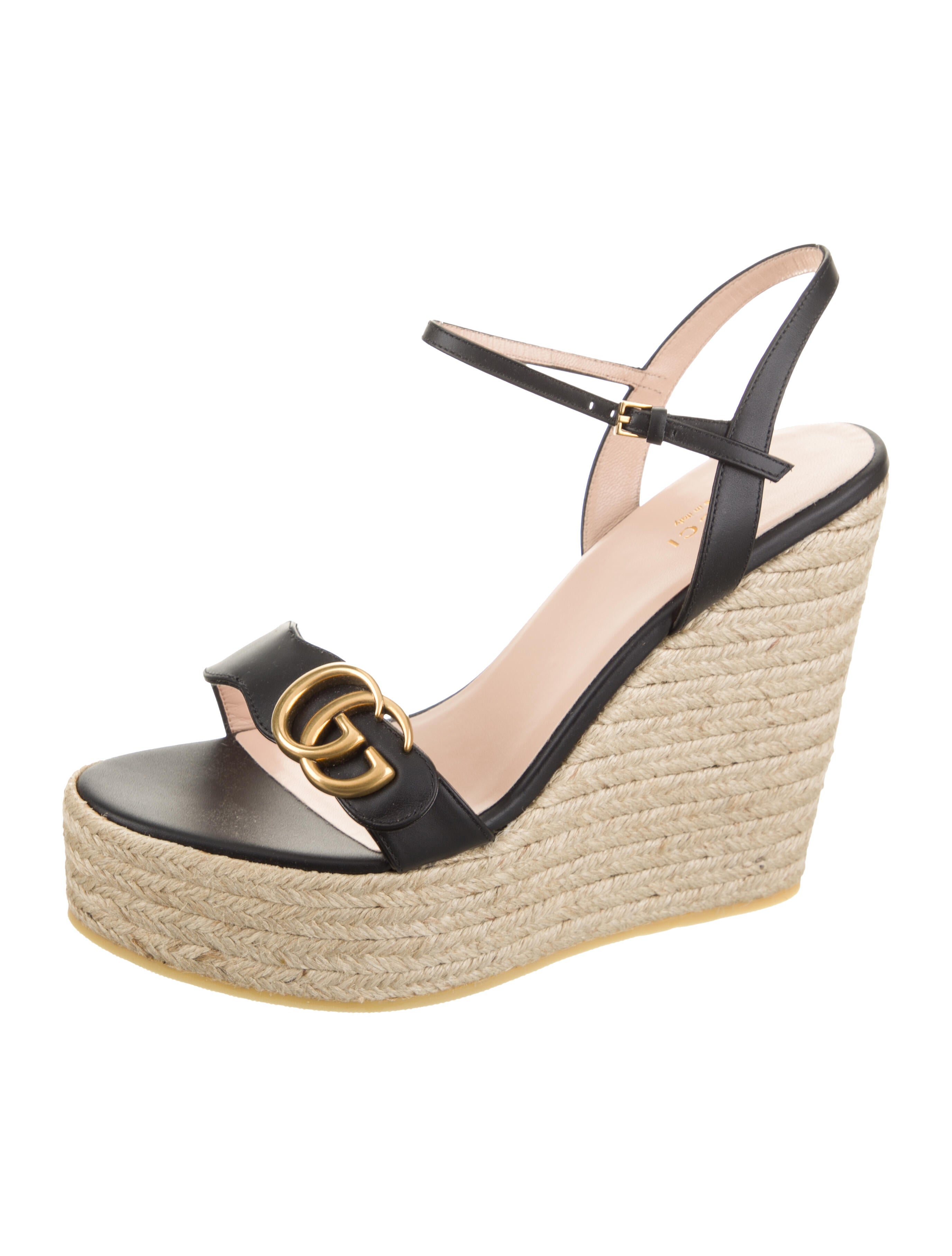 Gucci Leather Espadrilles w/ Tags