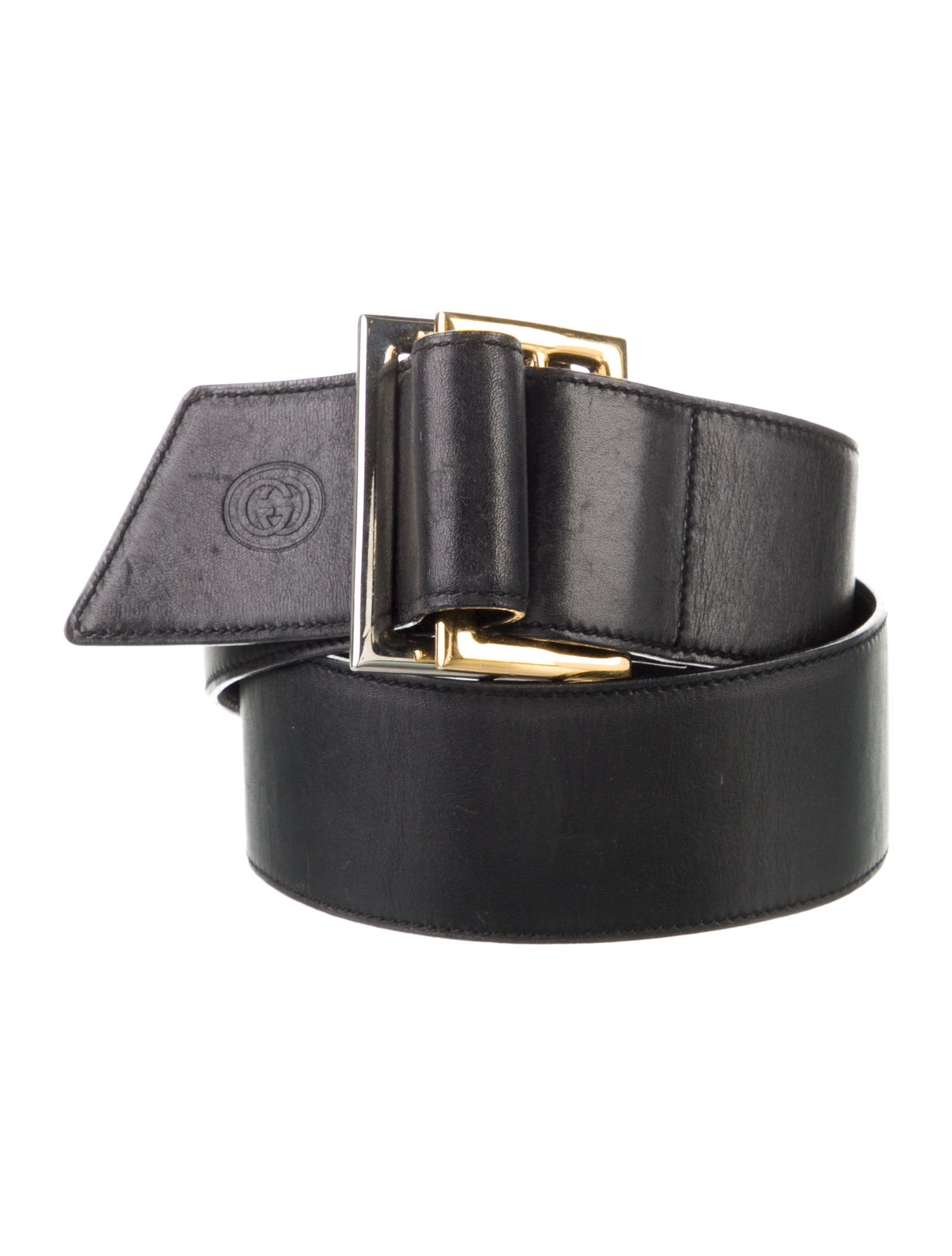 Gucci Vintage Leather Belt