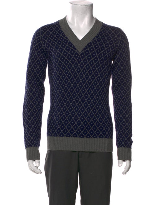 Gucci Wool V-Neck Pullover