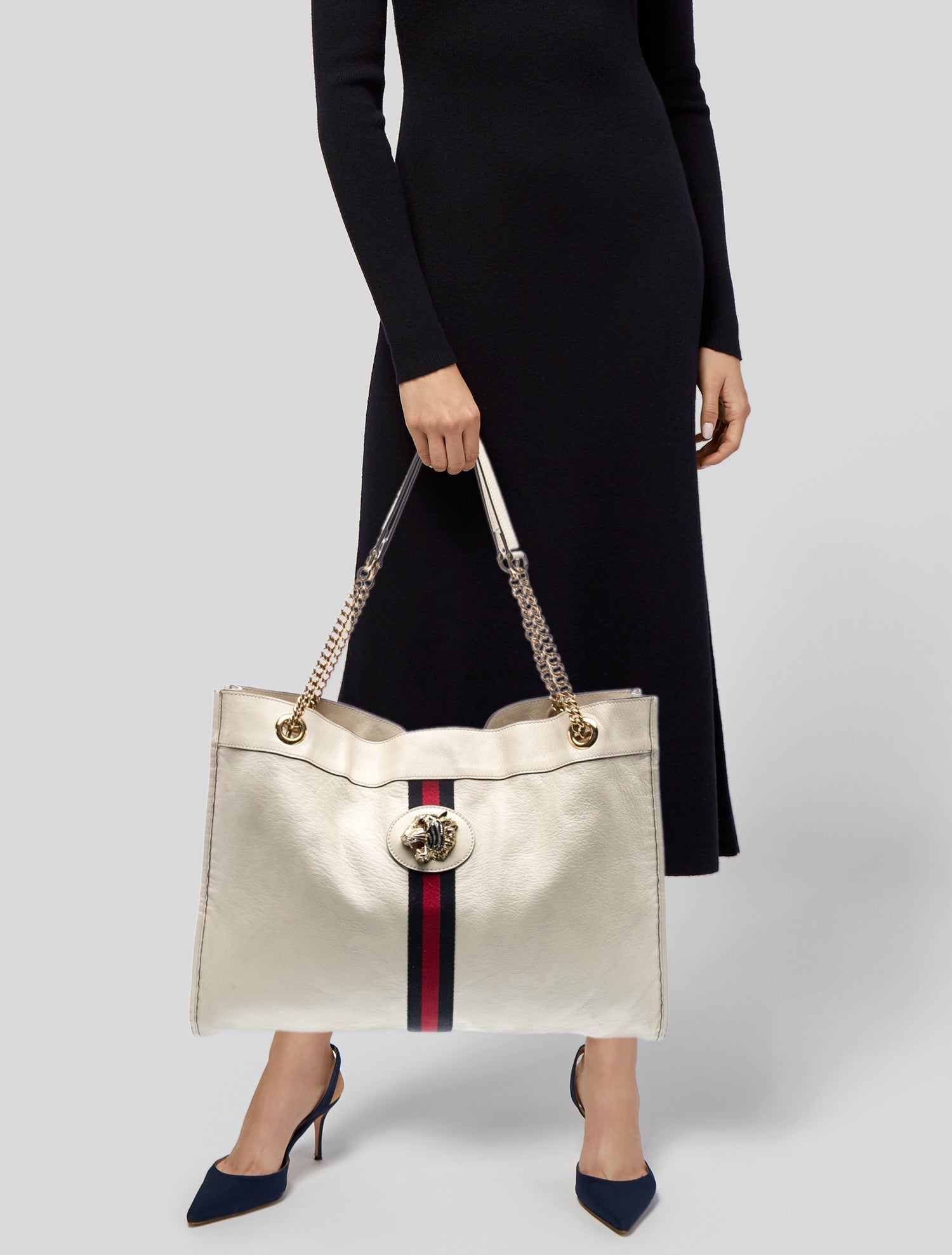 Gucci Sylvie Web Rajah Large