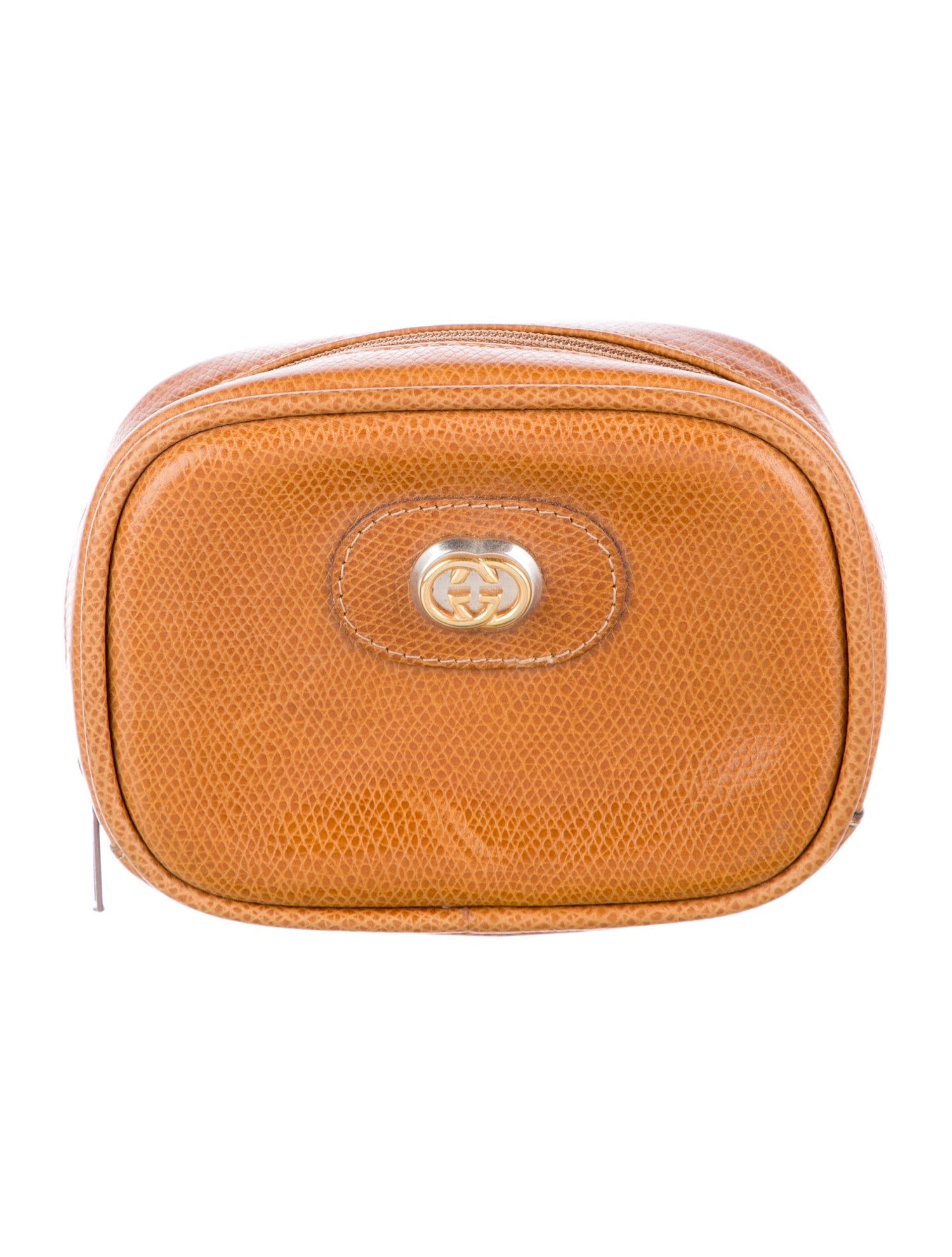 Gucci Gucci Leather Travel Pouch