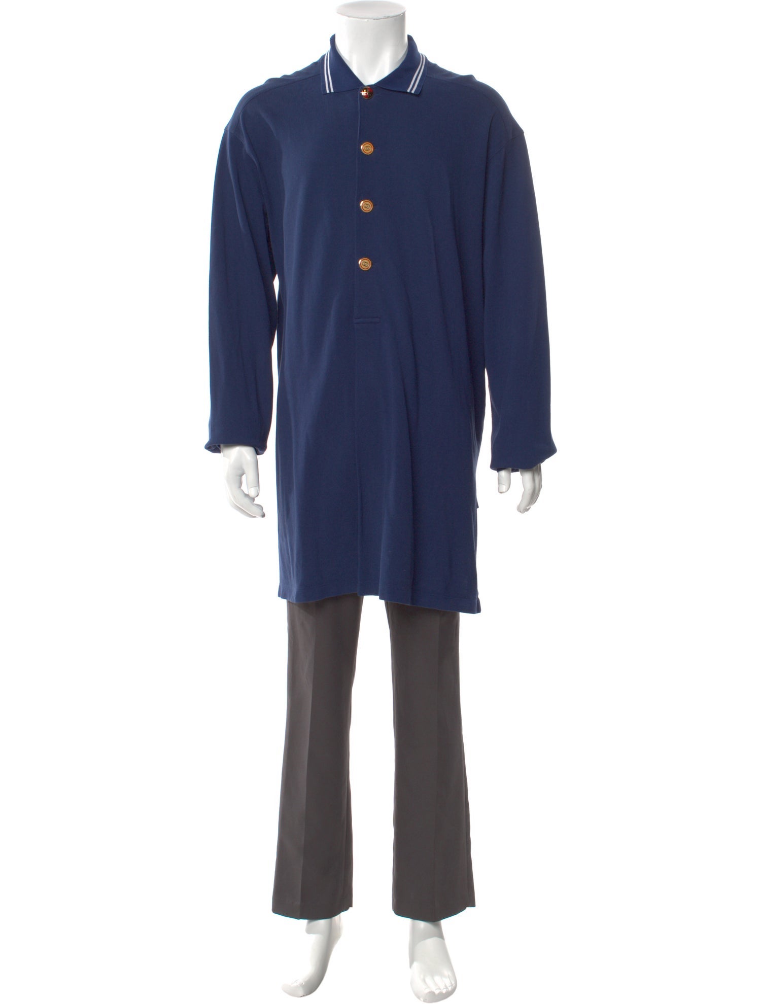 Gucci 2019 Interlocking G Logo Polo Shirt