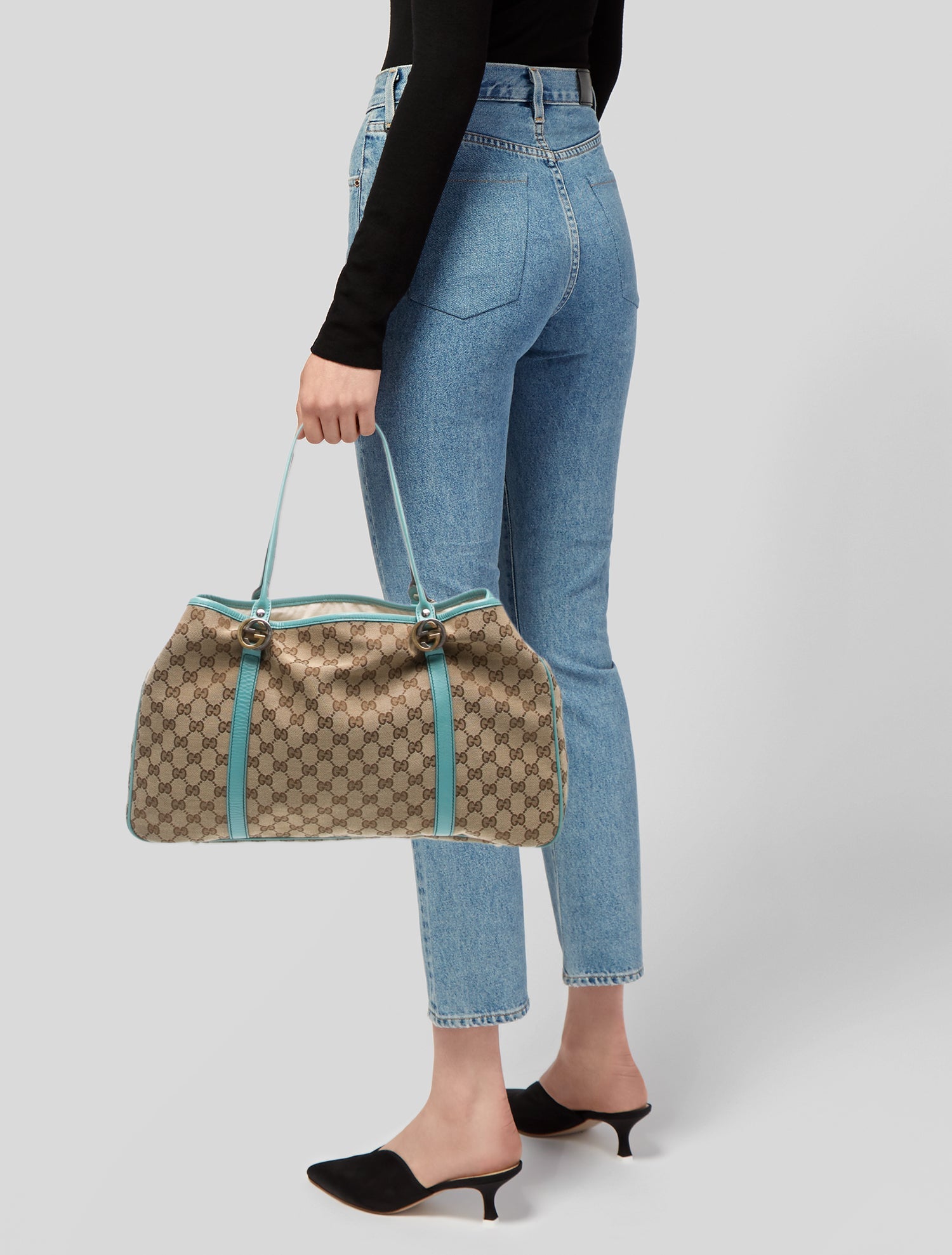 Gucci GG Canvas Twins Large