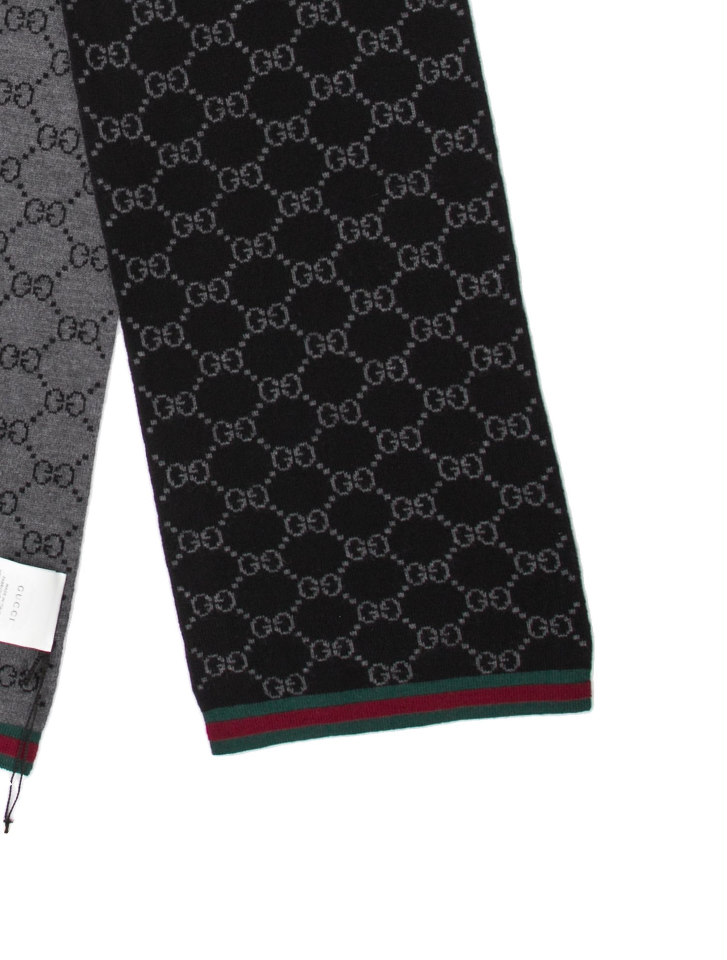 Gucci Wool Printed Scarf w/ Tags