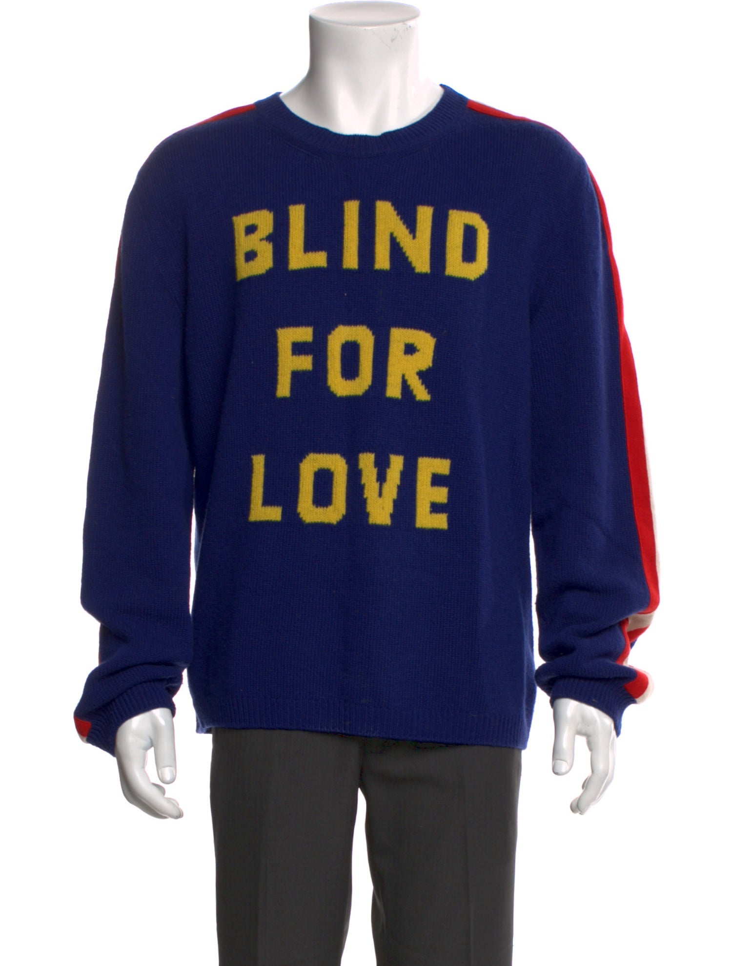 Gucci Wool Graphic Print Pullover