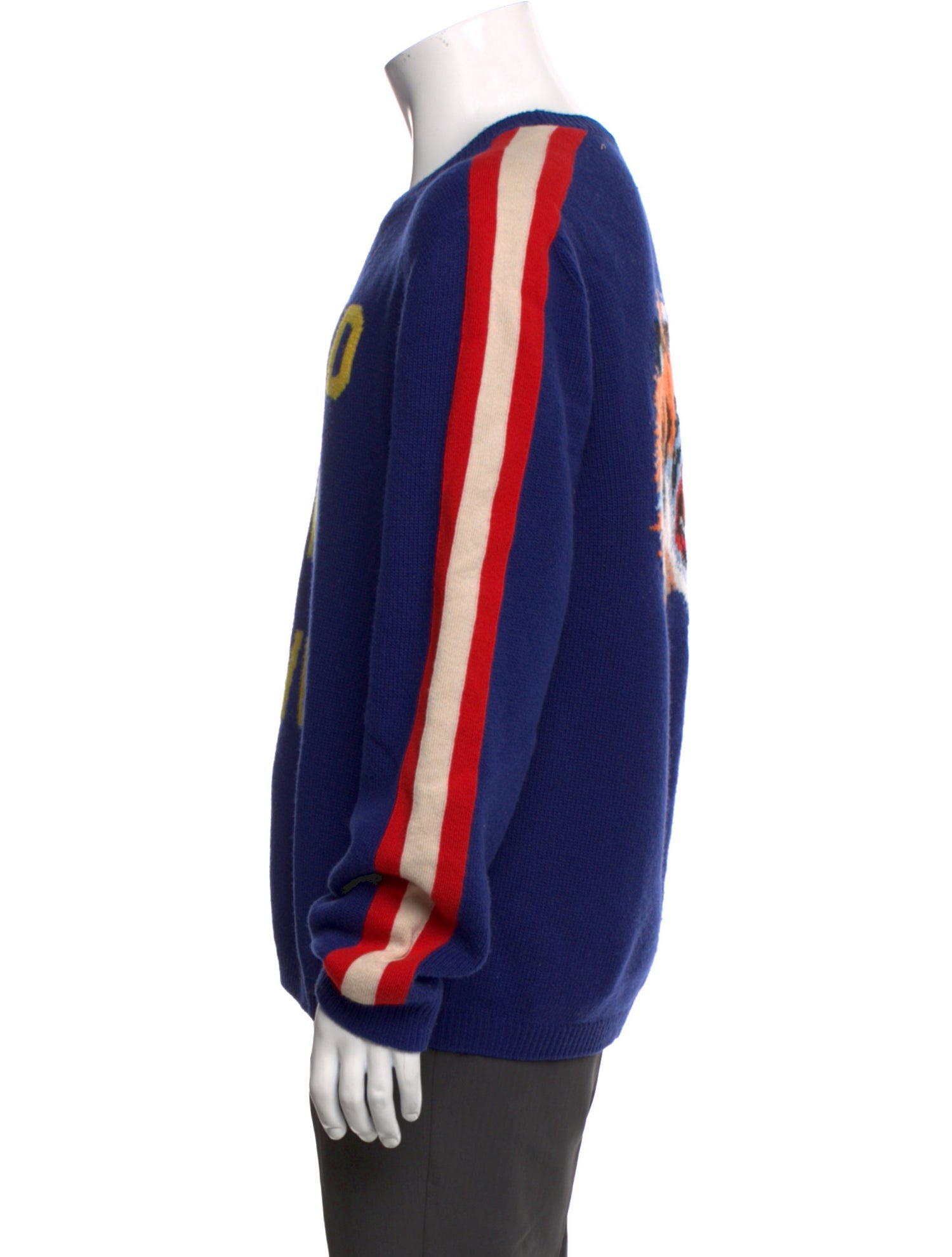 Gucci Wool Graphic Print Pullover