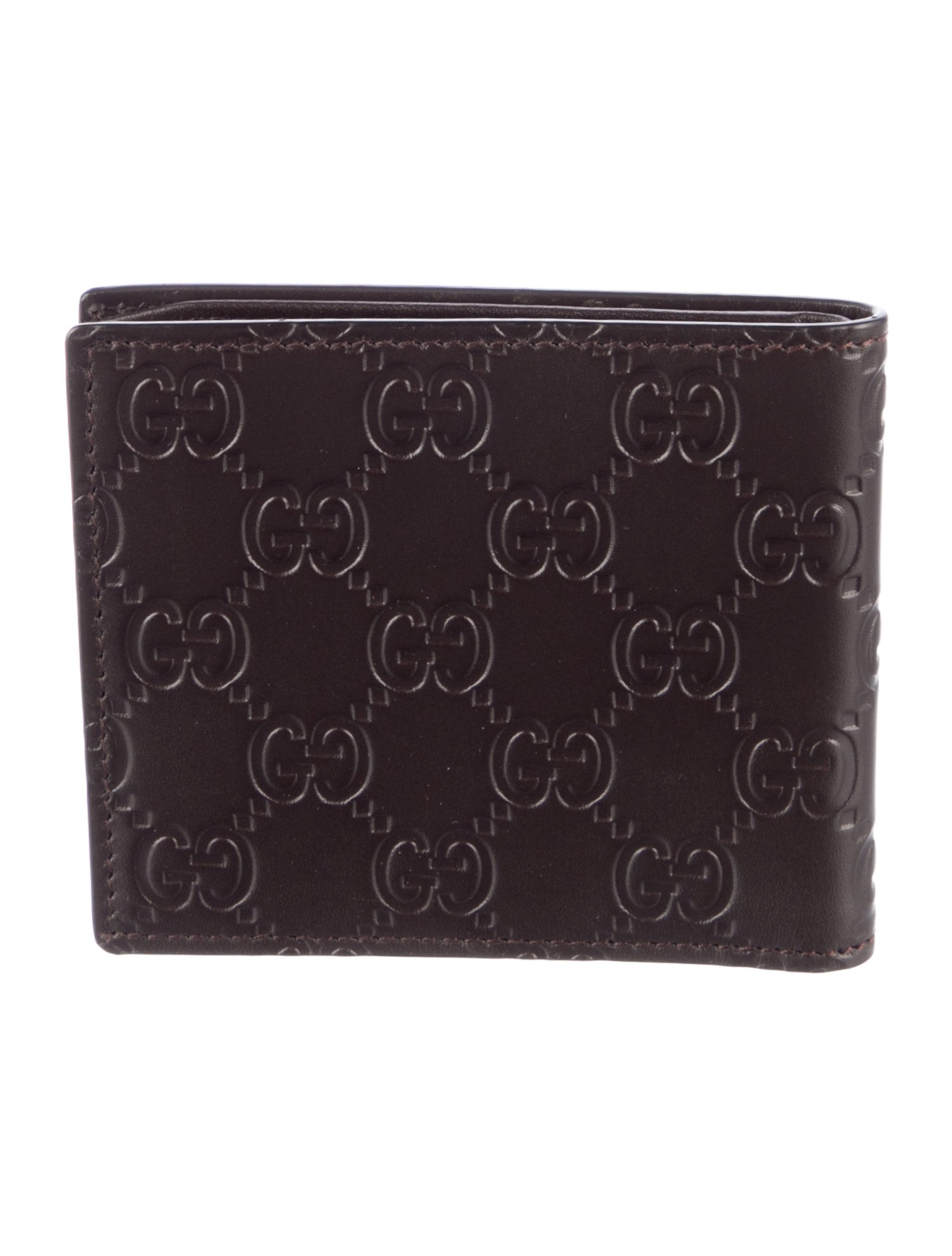 Gucci Guccissima Leather Bifold Wallet GG Signature Bifold Wallet