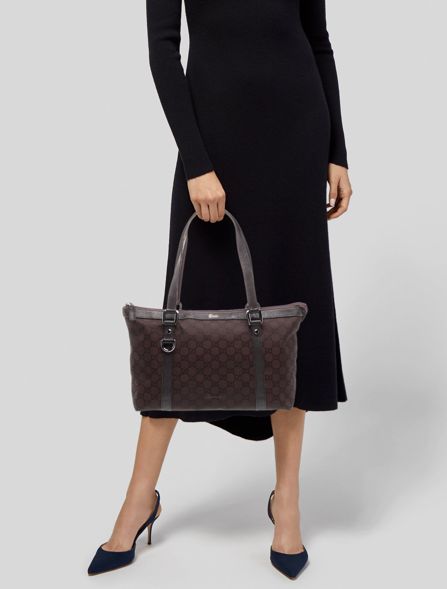 Gucci GG Nylon Weekender Bag