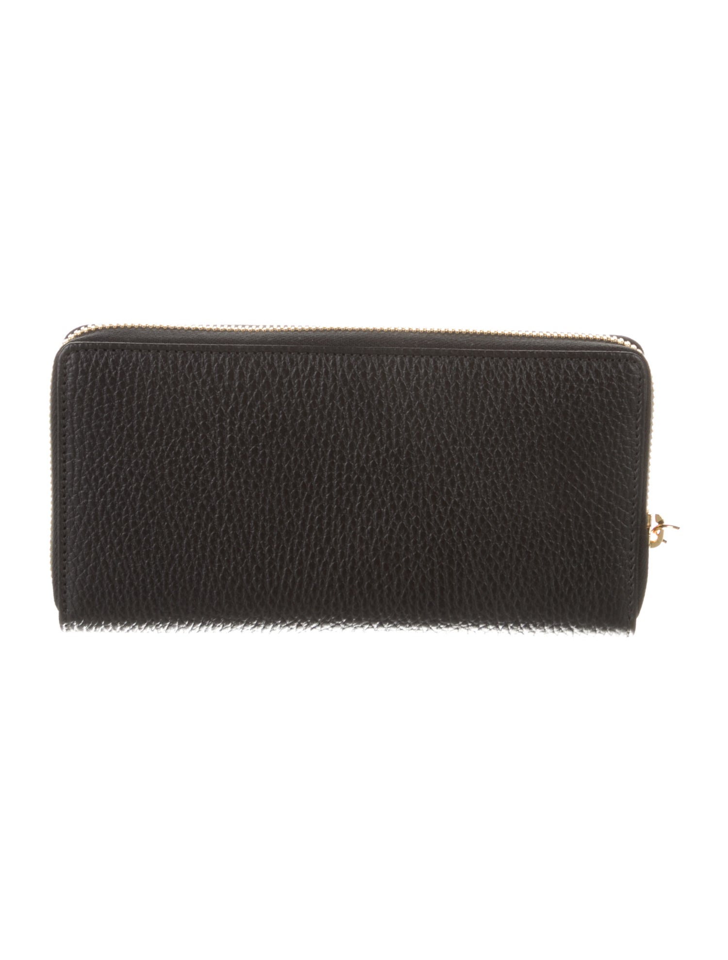 Gucci Double G Logo Leather Continental Wallet w/ Tags