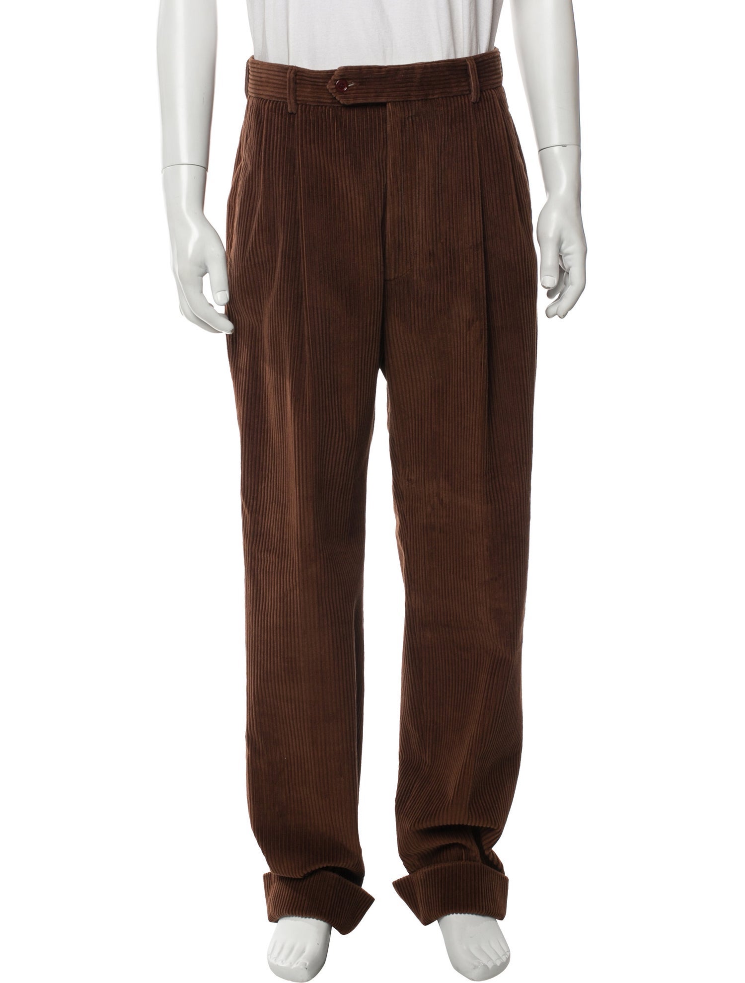 Gucci Interlocking G Logo Corduroy Pants