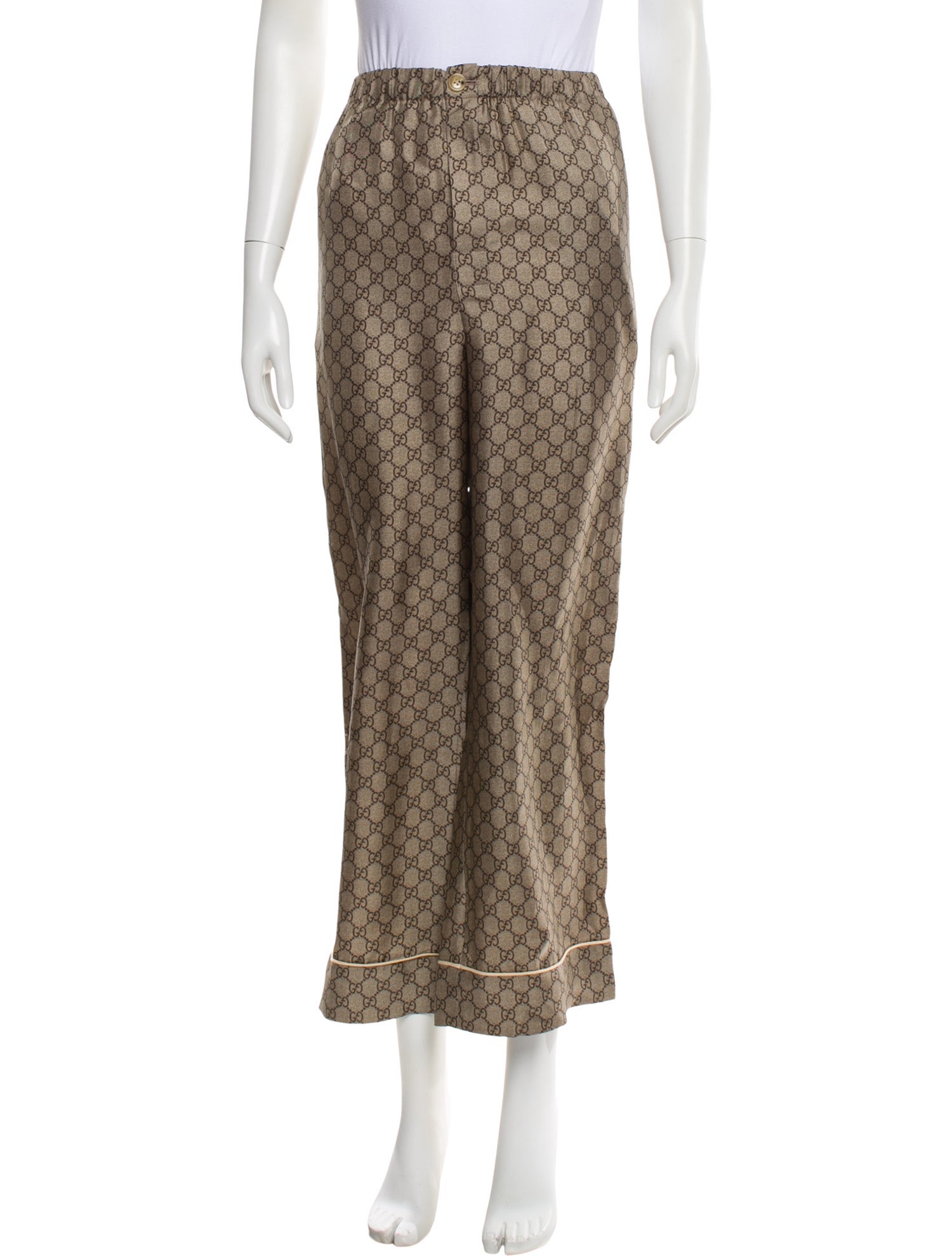 Gucci Silk Printed Pajamas