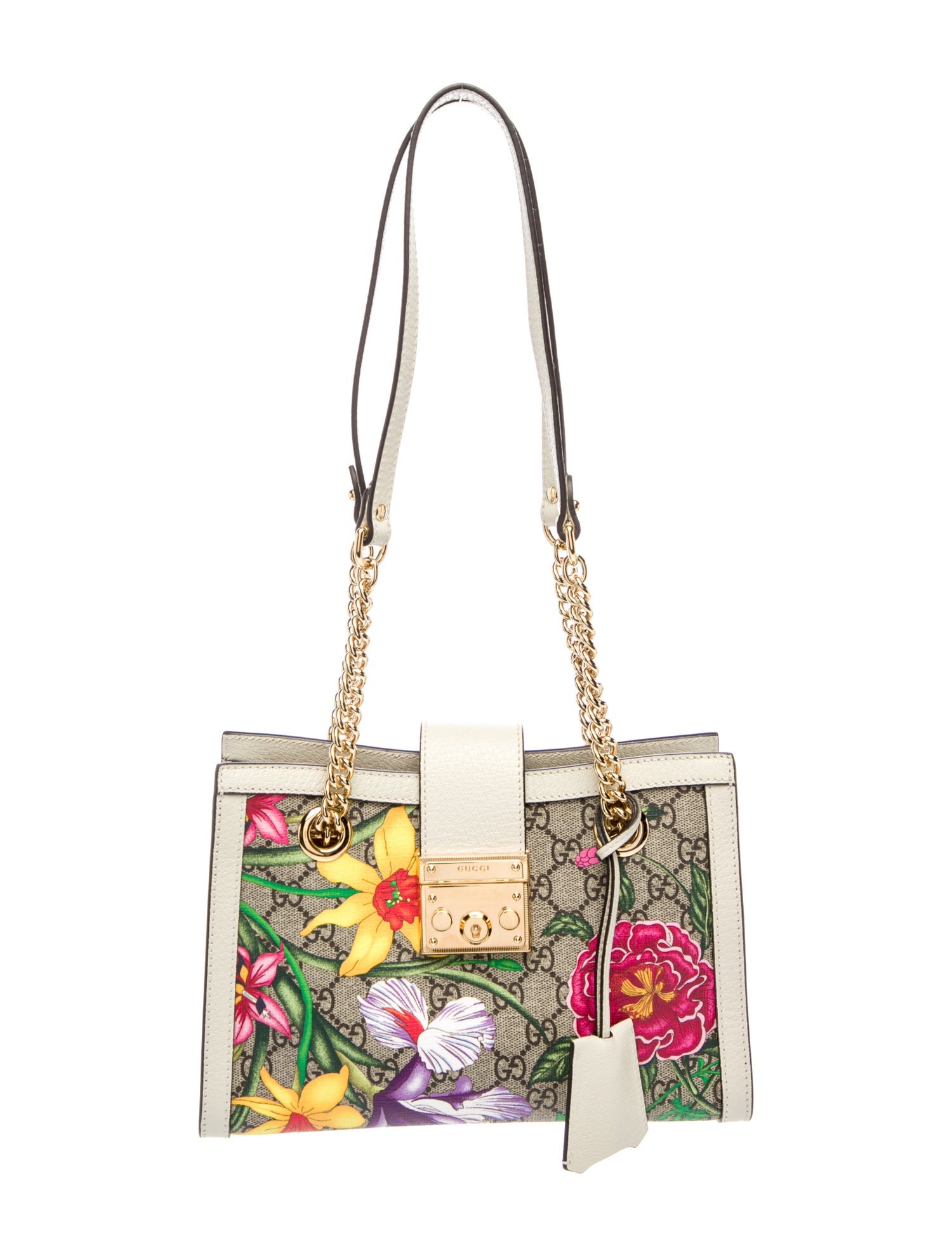 Gucci Flora Padlock Small