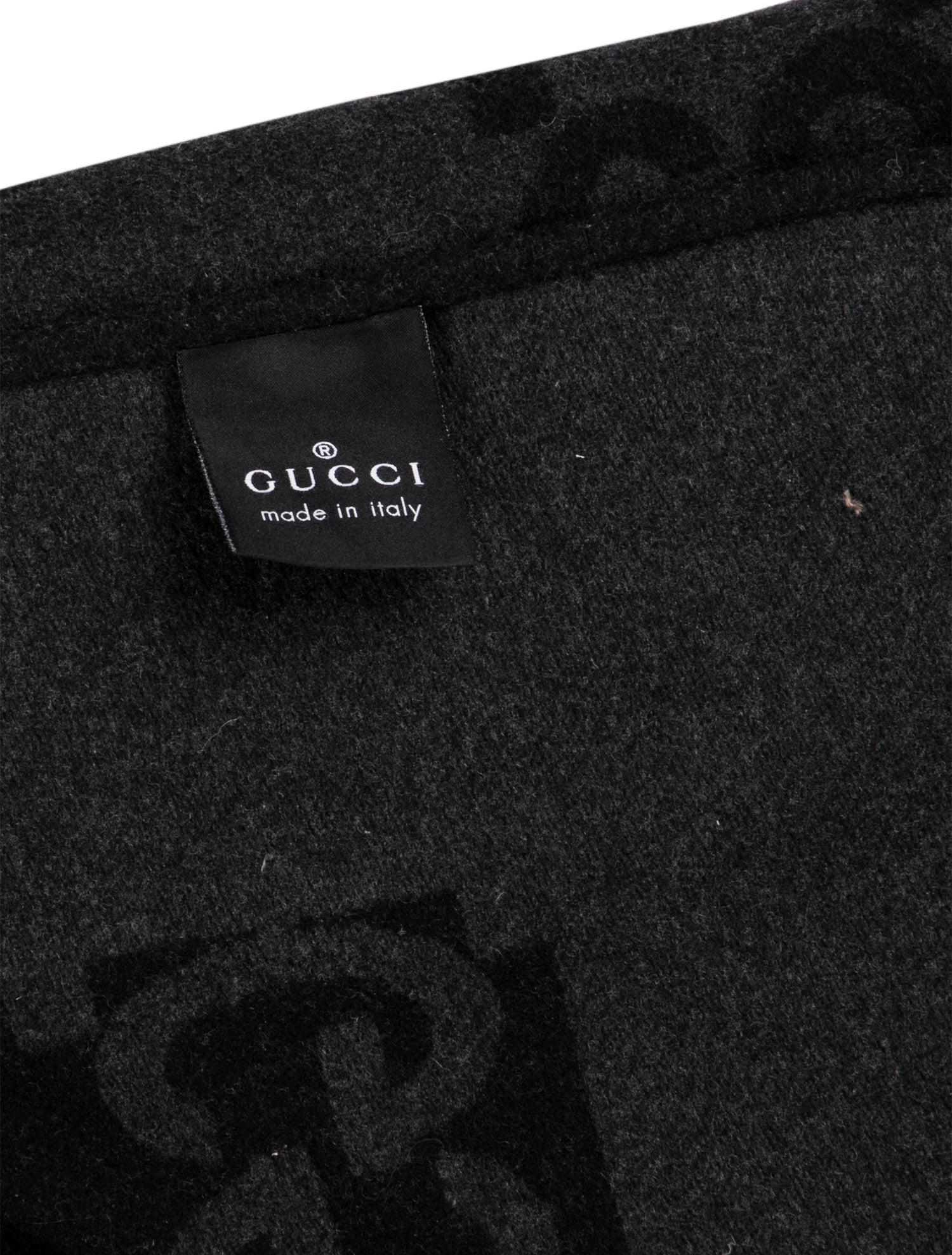 Gucci GG Plaid Throw Blanket