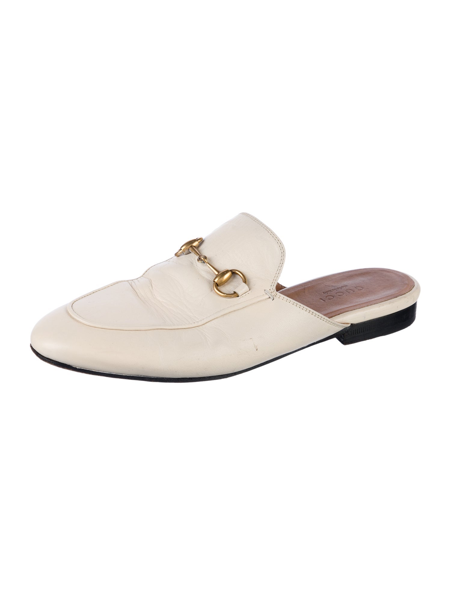 Gucci Women's Princetown slipper Horsebit Accent Mules
