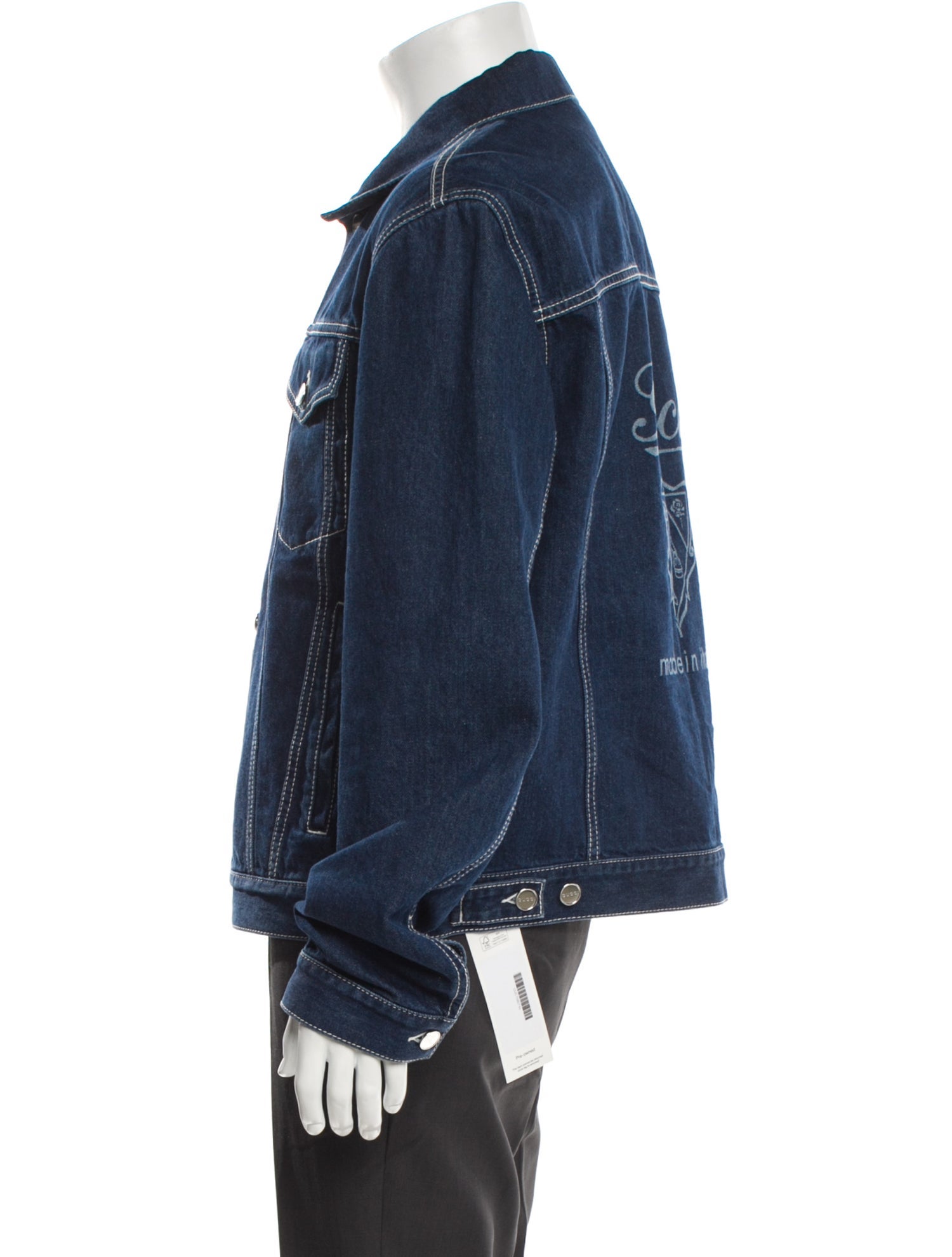 Gucci 2024-2025 Signature Logo Denim Jacket