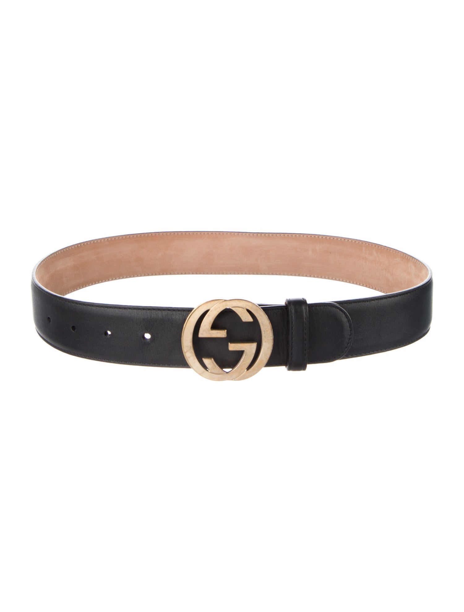 Gucci Interlocking Double G Interlocking G Logo Belt Kit