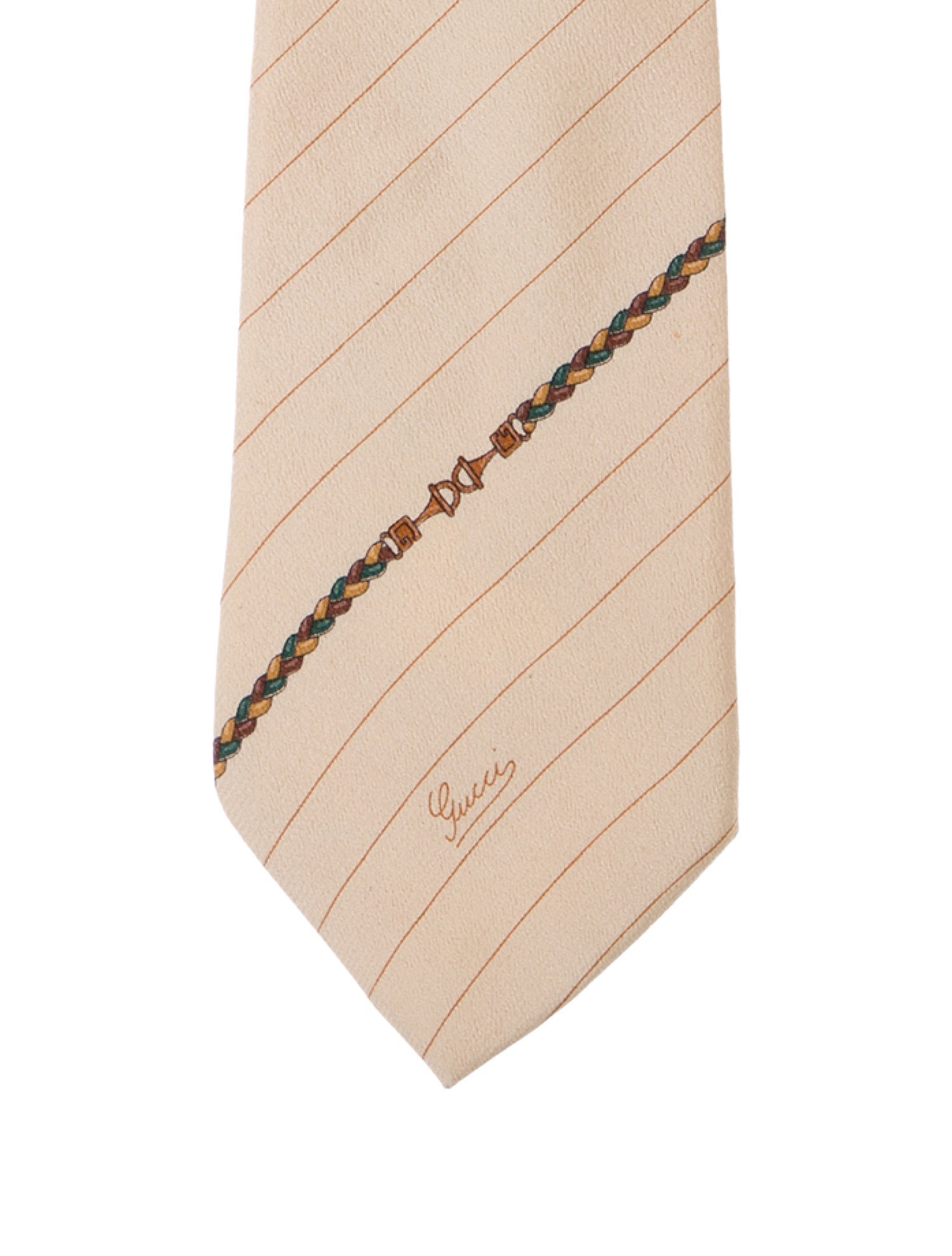 Gucci Silk Patterned Tie