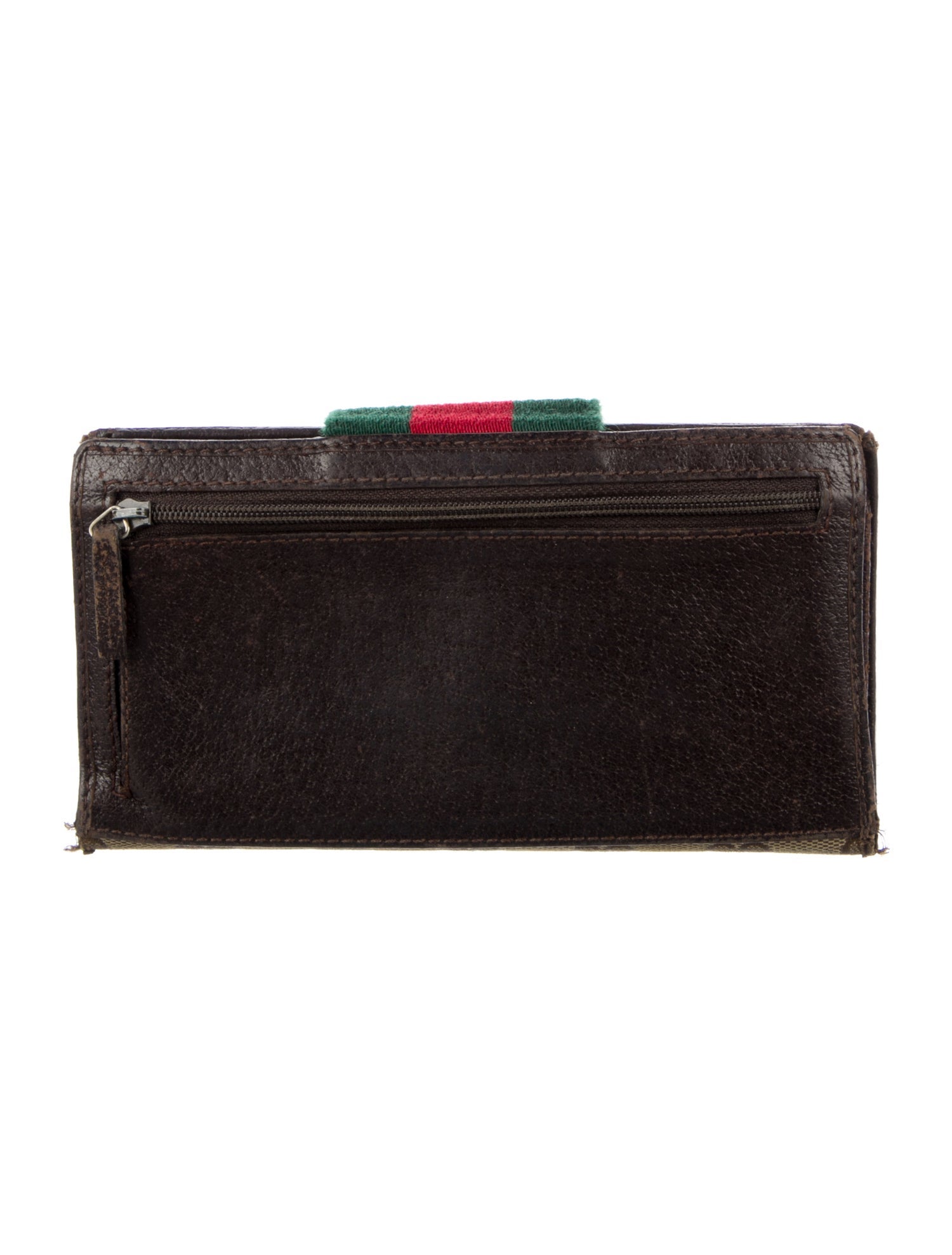 Gucci GG Canvas Canvas Continental Wallet