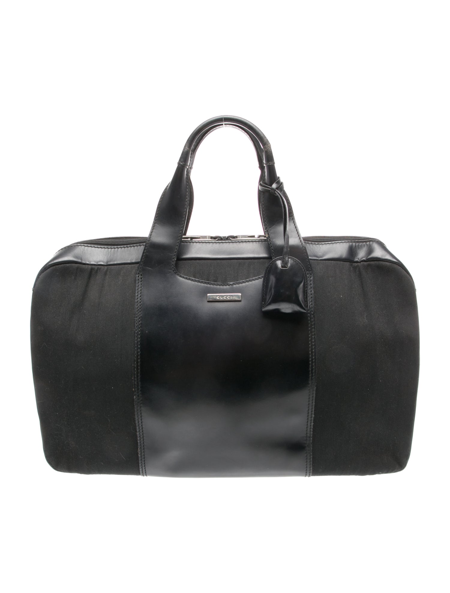 Gucci Leather Weekender Bag