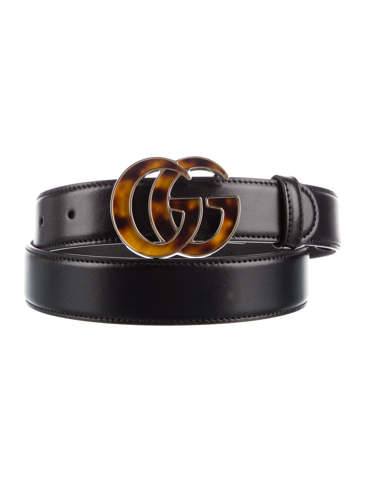 Gucci Skinny Leather Belt