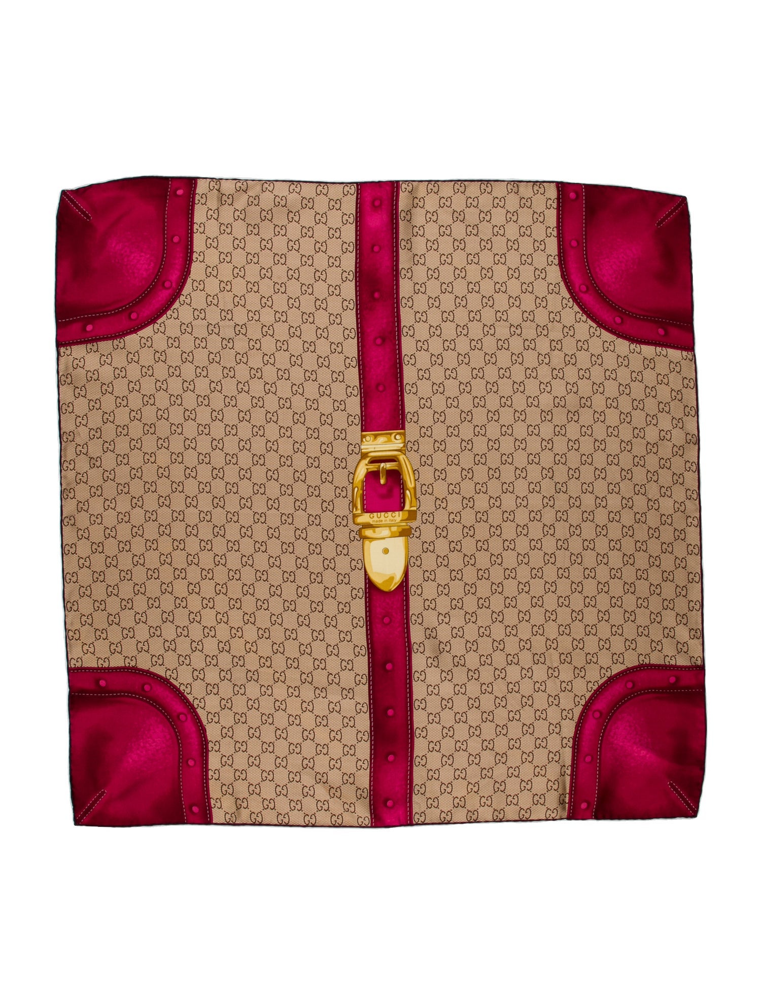 Gucci Silk Printed Scarf