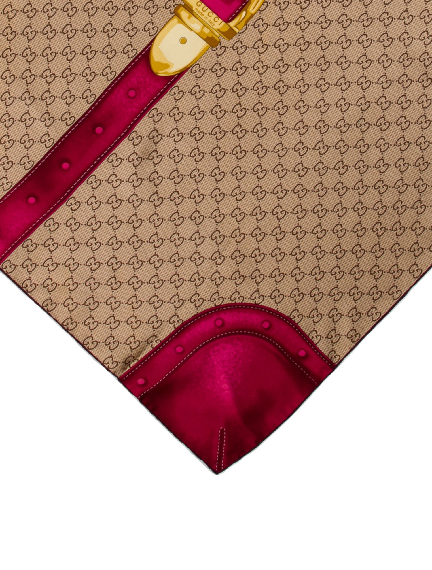 Gucci Silk Printed Scarf