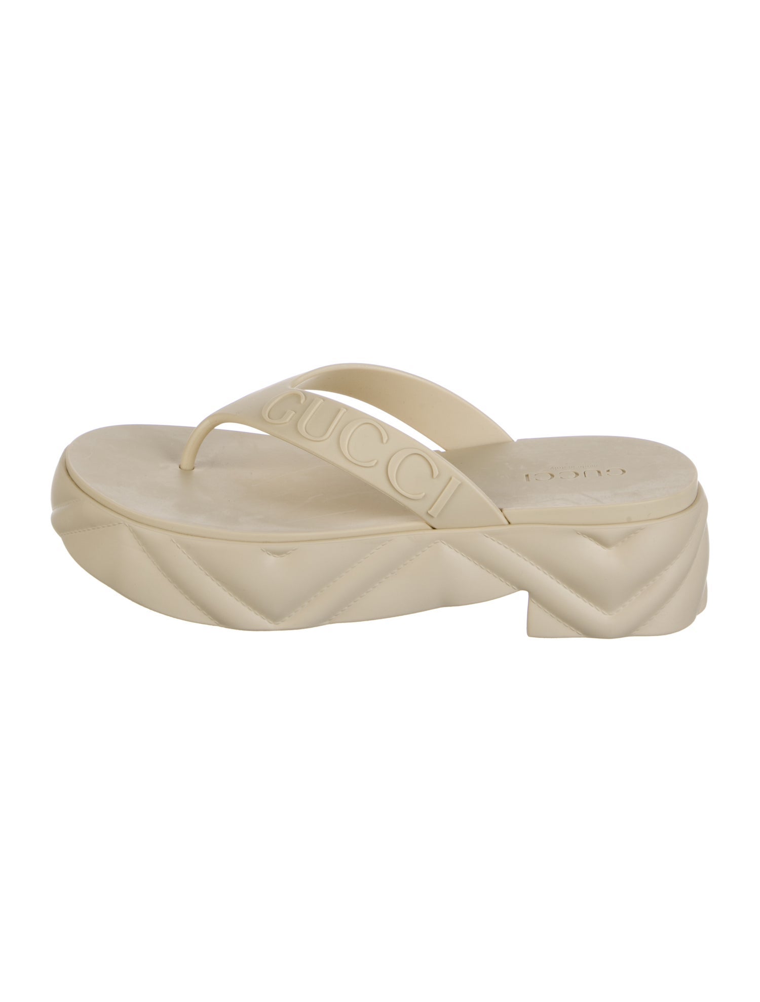 Gucci Rubber Slides