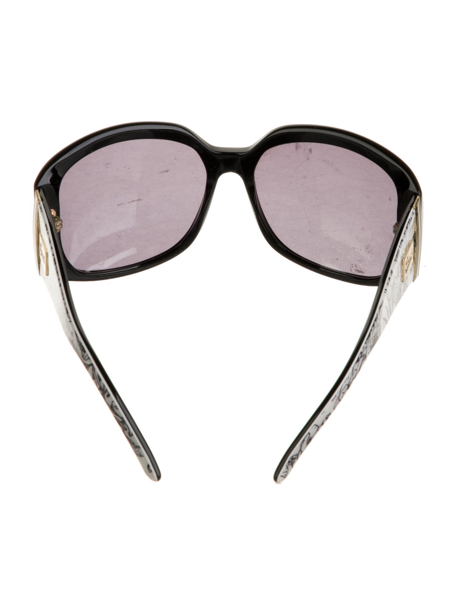 Gucci Web Accent Oversize Sunglasses