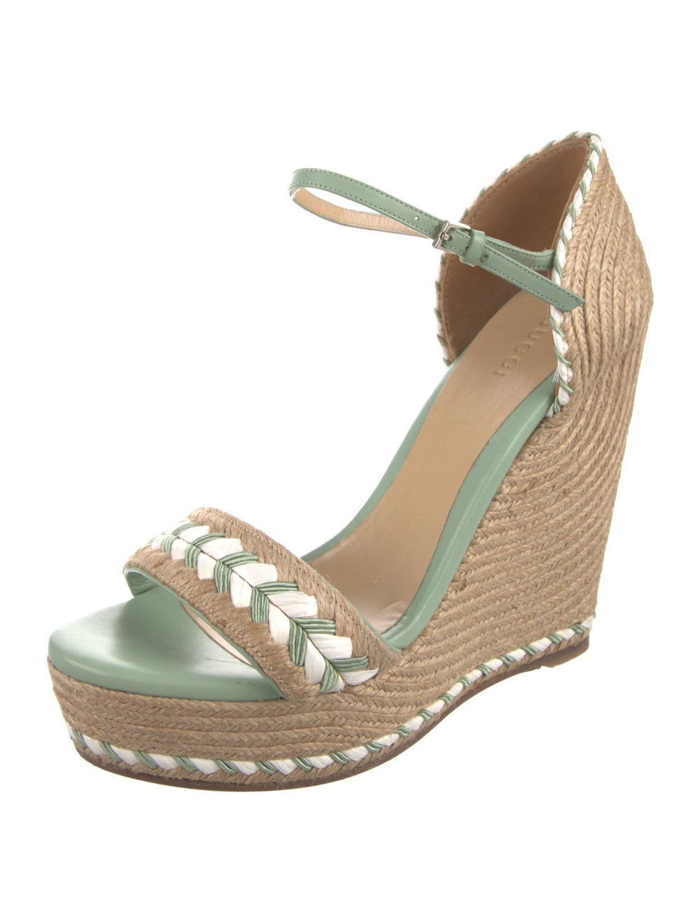 Gucci Leather Patterned Espadrilles - image 2