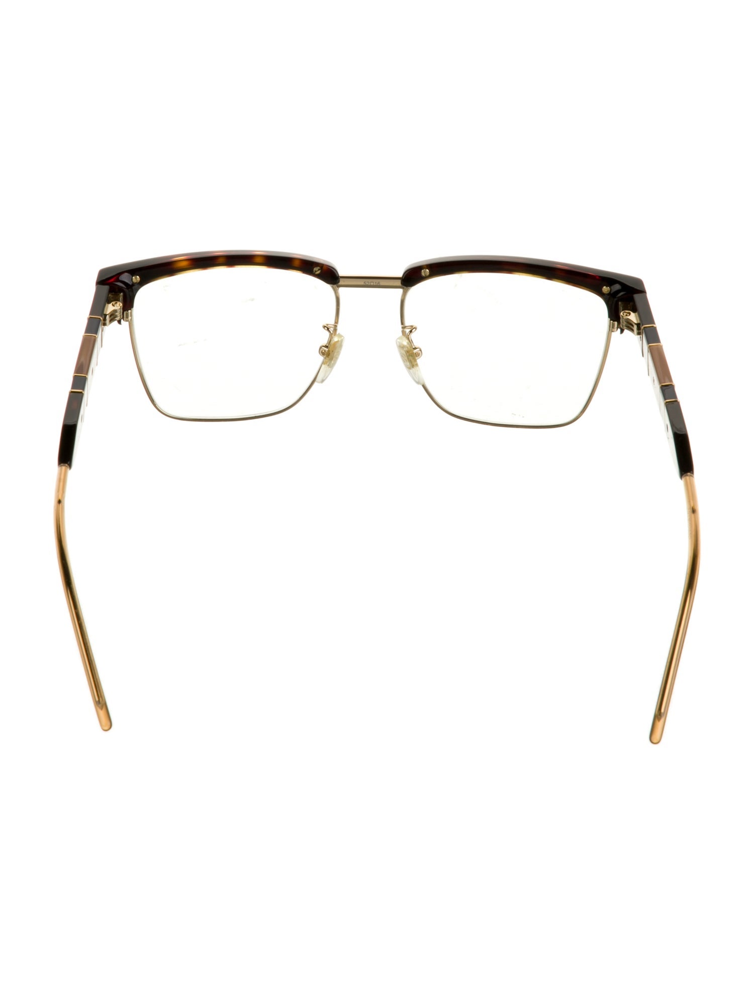 Gucci Square Clear Sunglasses