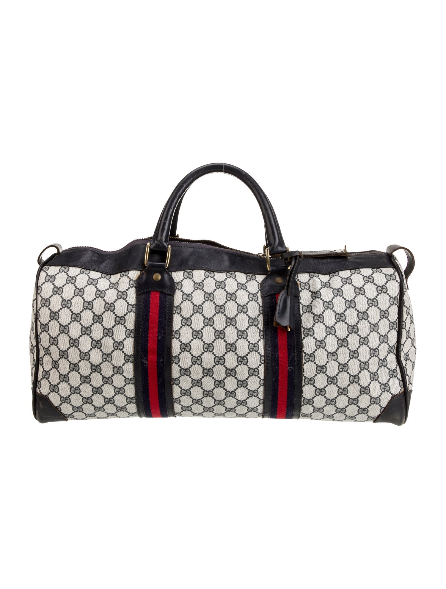 Gucci GG Supreme Weekender Bag Vintage