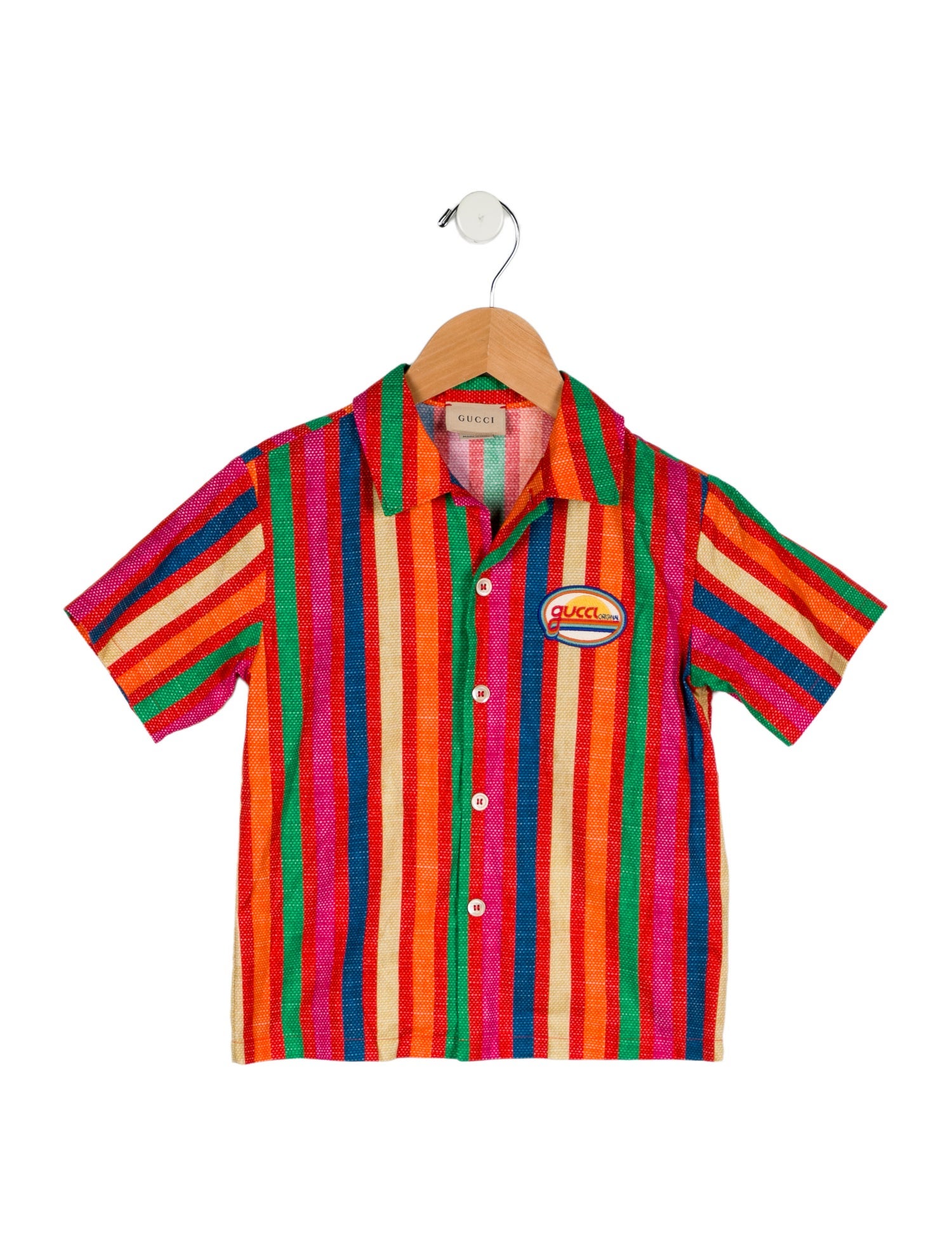Gucci Boys' Striped Polo