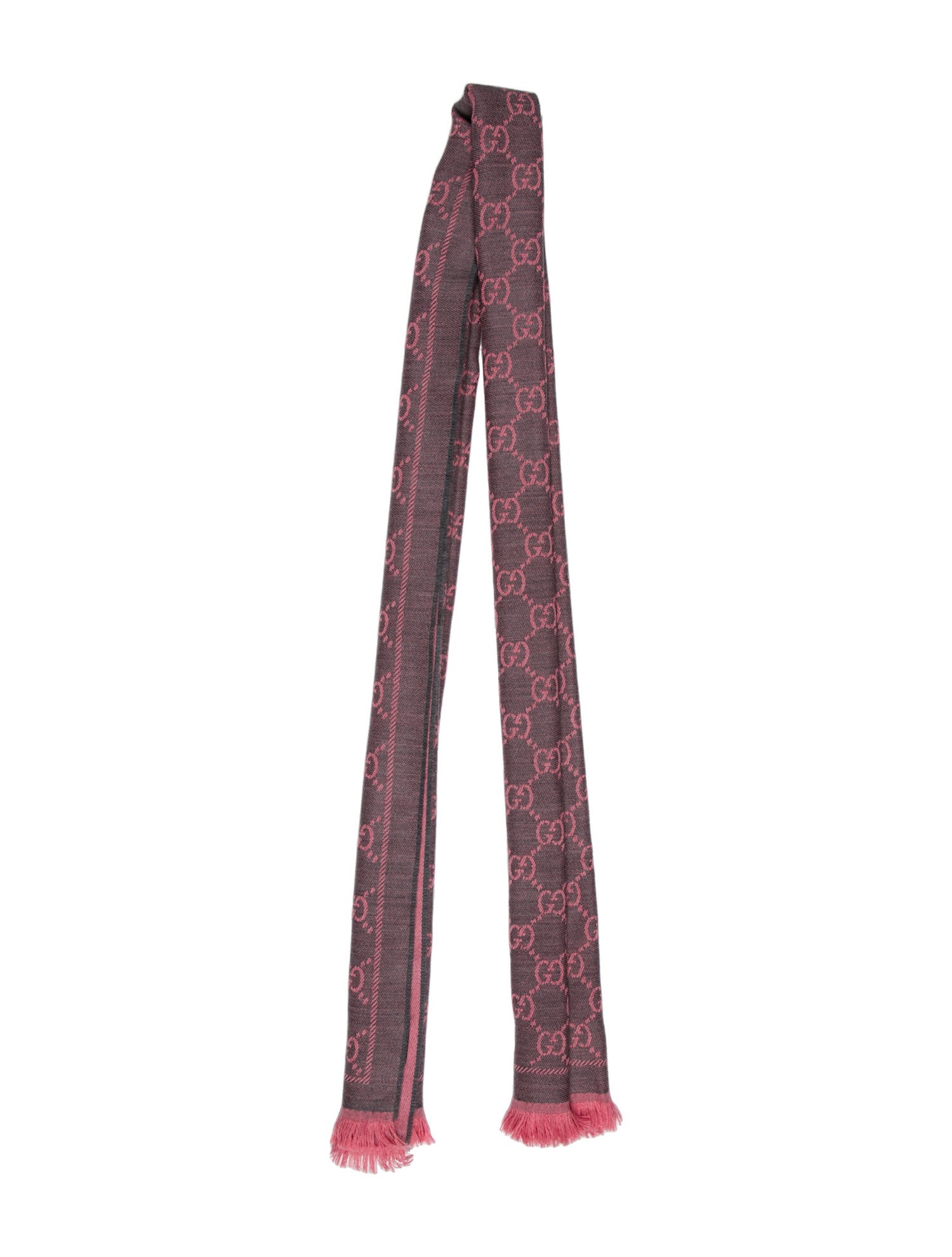 Gucci Wool Printed Scarf