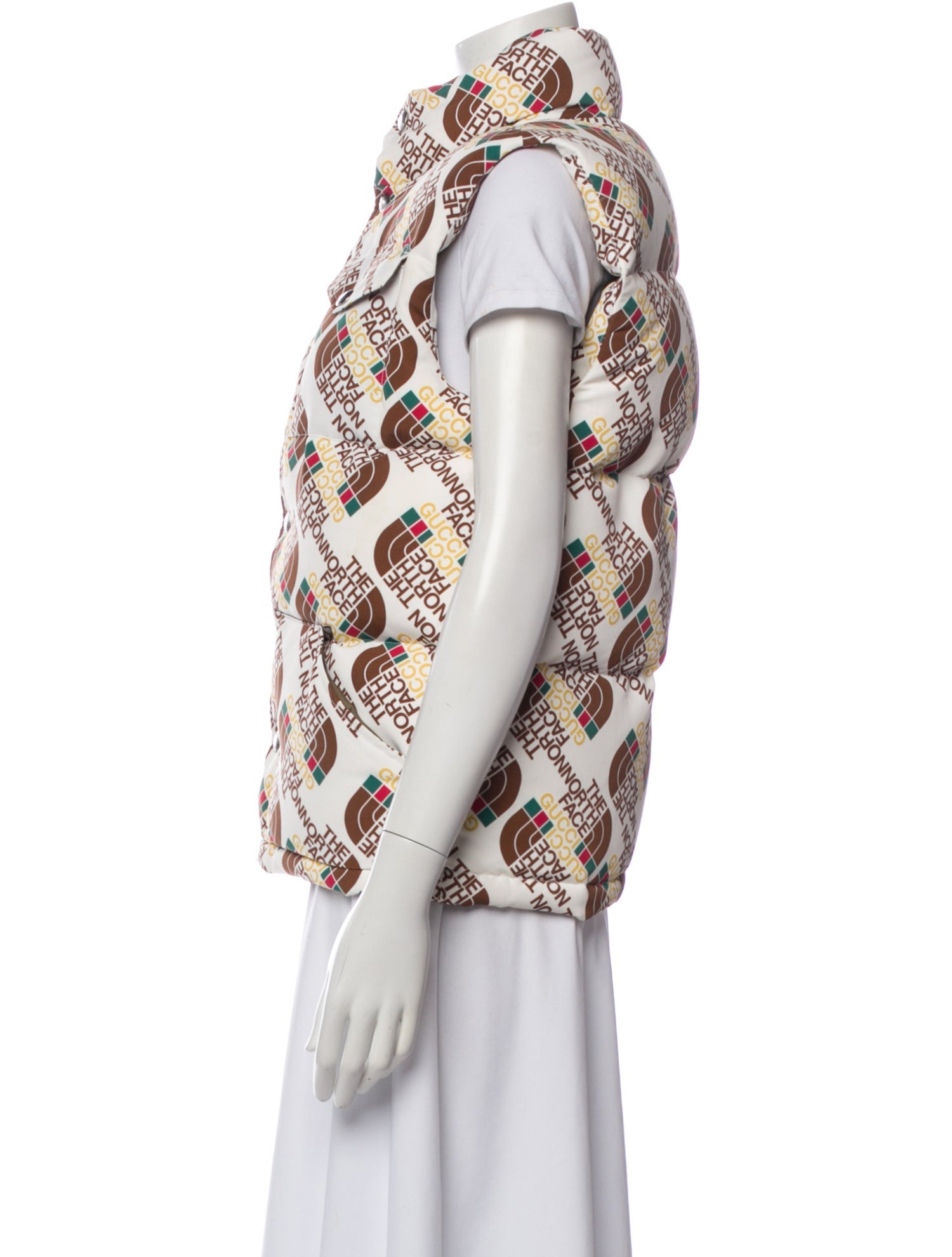 The North Face x Gucci Nylon Printed Vest