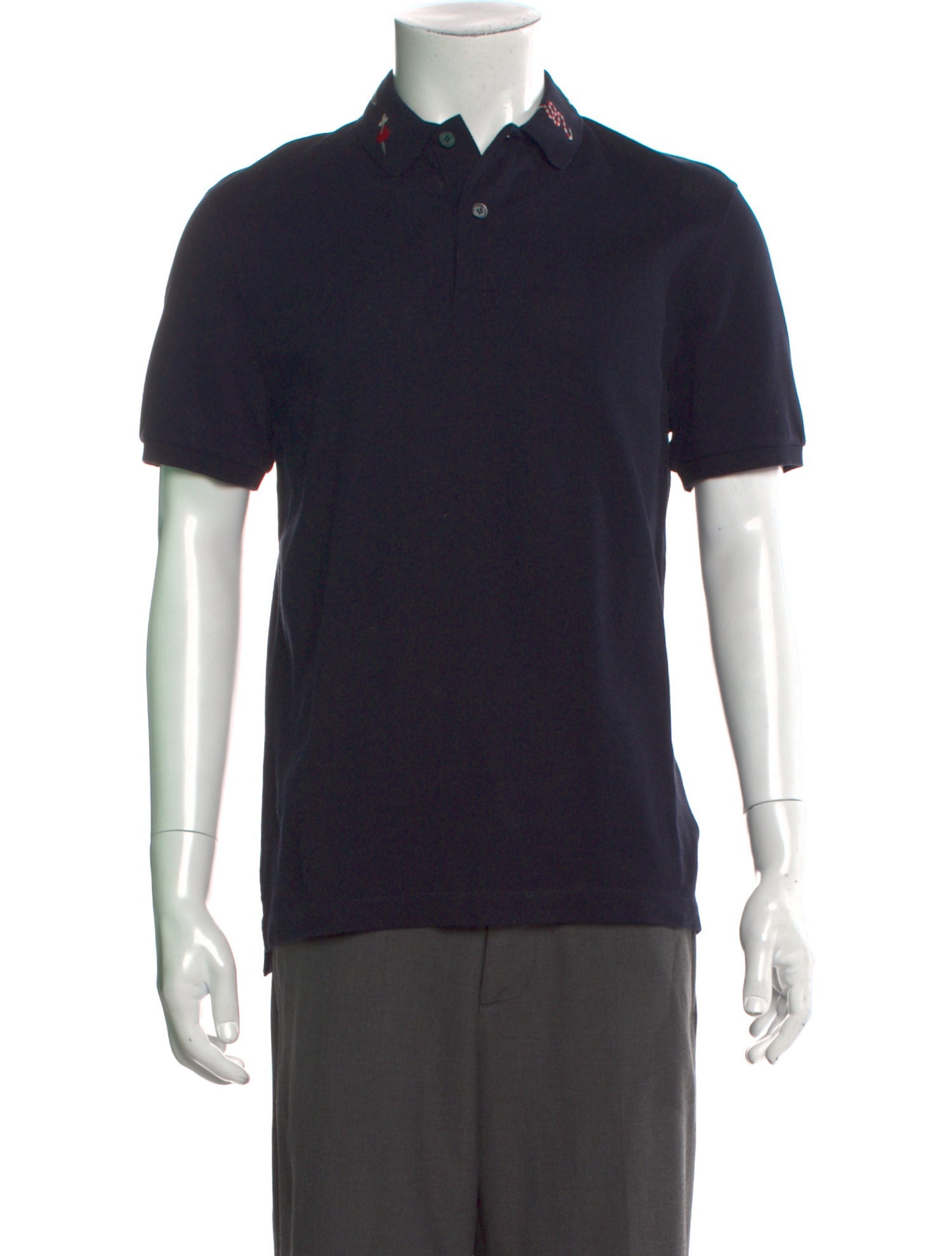 Gucci Kingsnake Kingsnake Collar Polo Shirt Polo Shirt