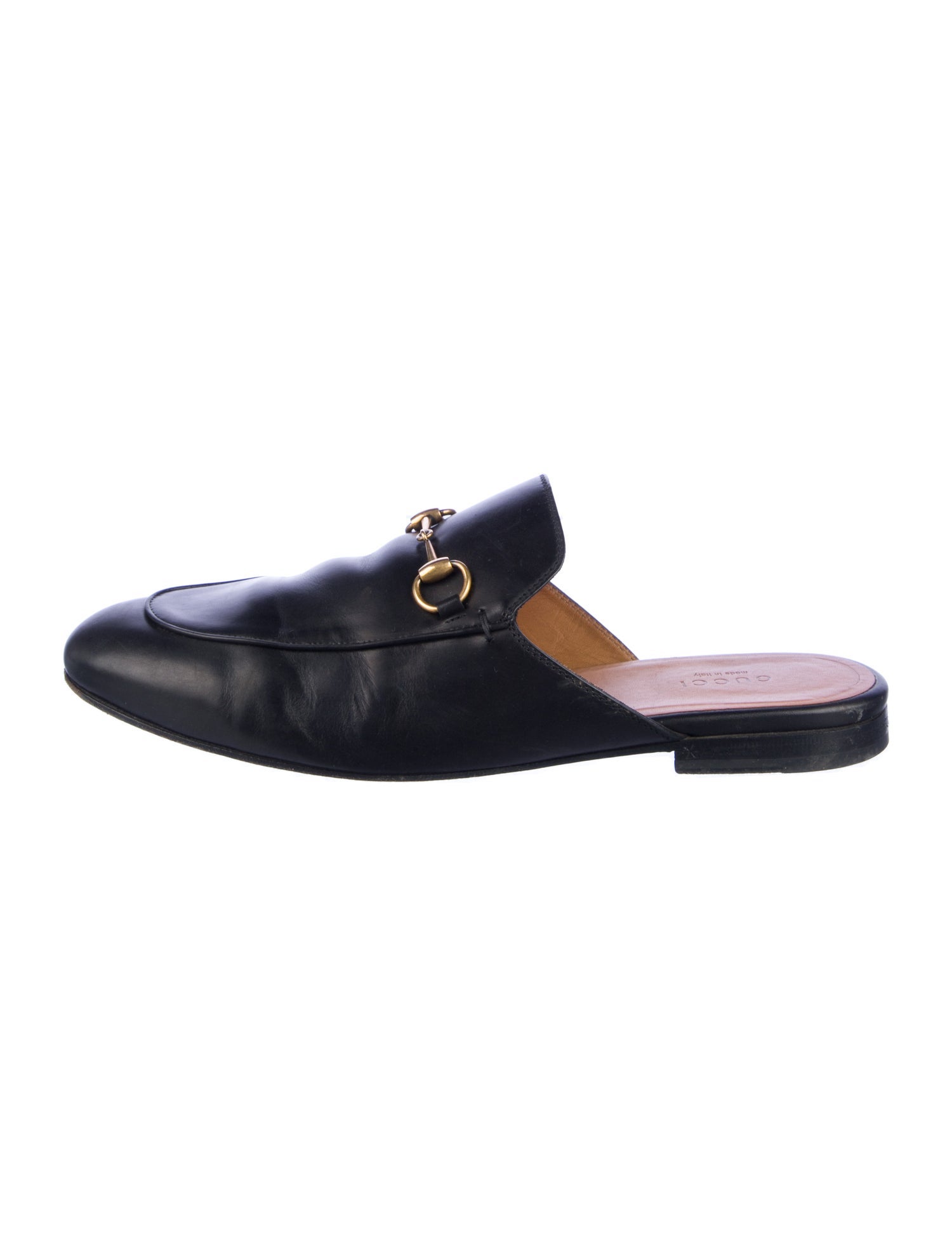 Gucci Leather Mules