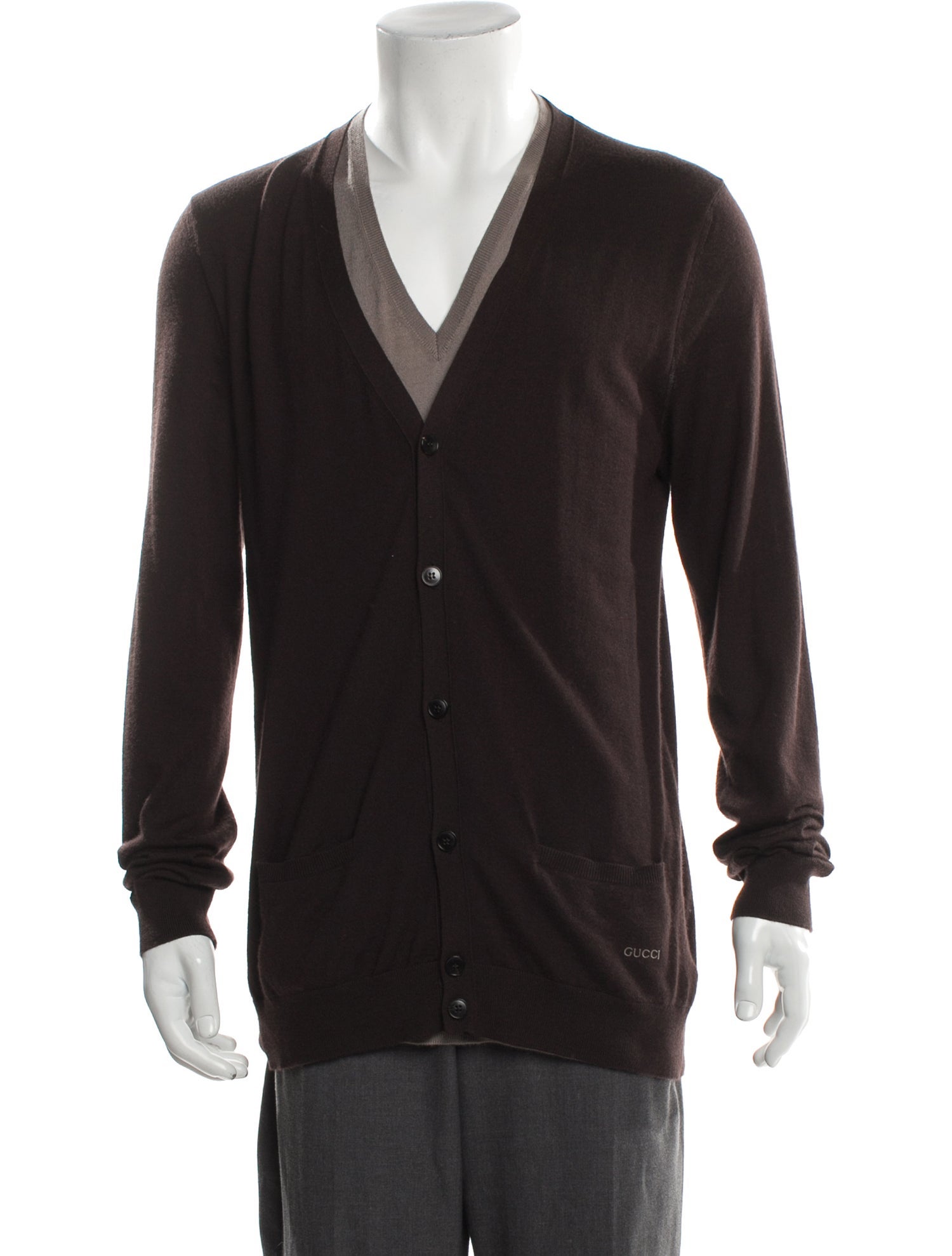 Gucci Cashmere V-Neck Cardigan
