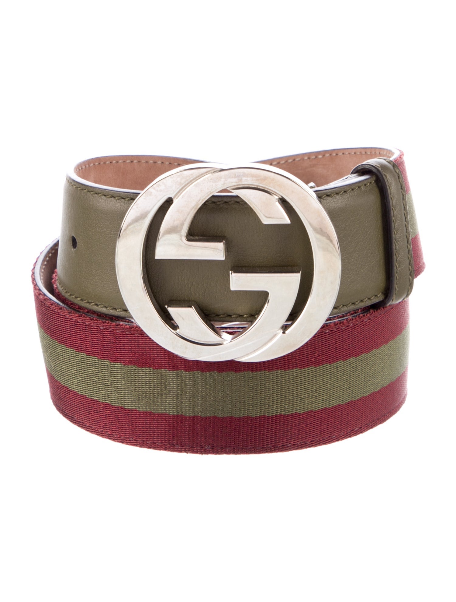 Gucci Web Accent Belt Kit